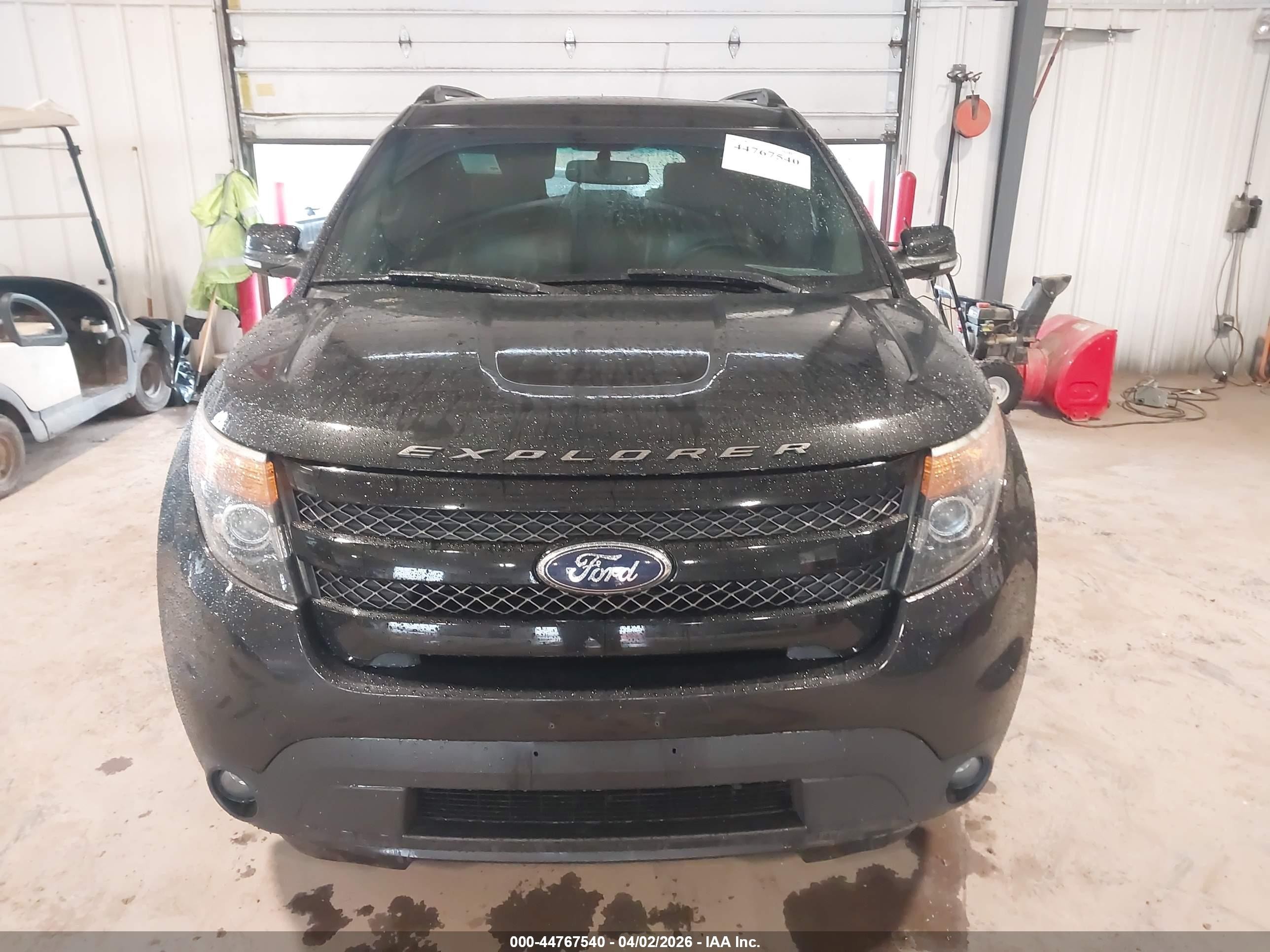 2014 Ford Explorer Sport Black vin: 1FM5K8GT9EGC33609