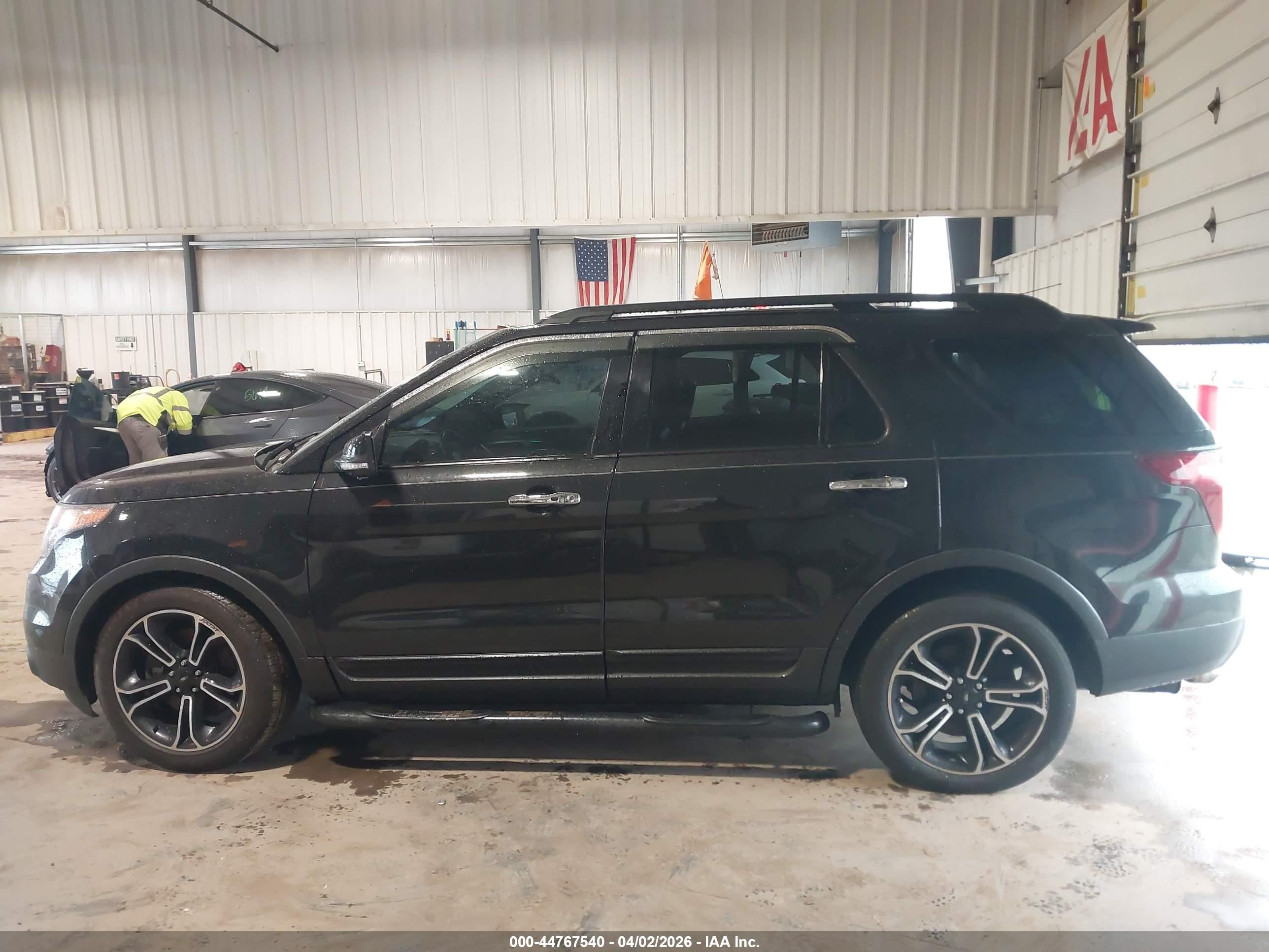 2014 Ford Explorer Sport Black vin: 1FM5K8GT9EGC33609