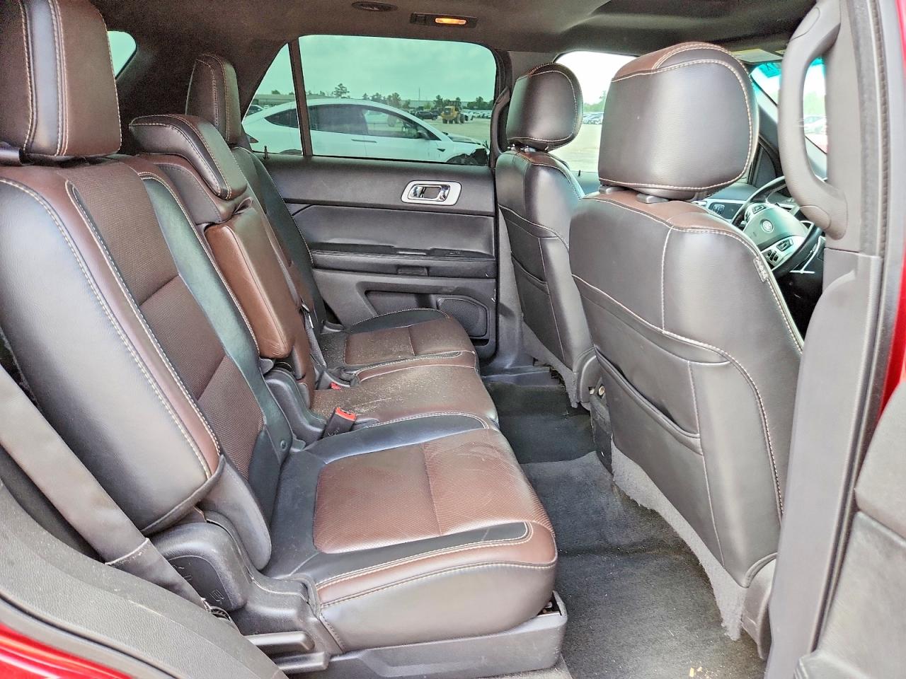2014 Ford Explorer Sport Red vin: 1FM5K8GT9EGC35070