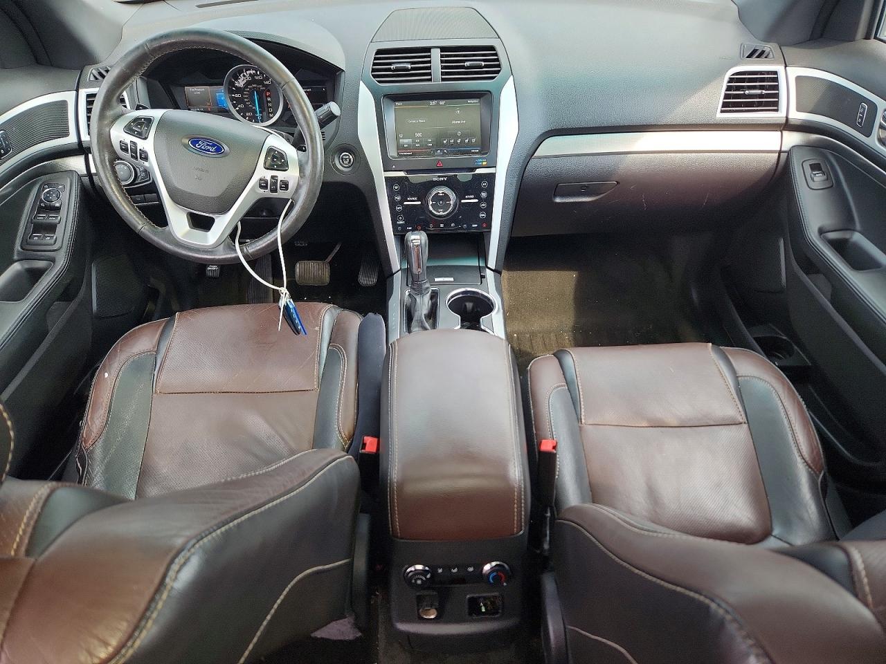 2015 Ford Explorer Sport Red vin: 1FM5K8GT9FGA75631