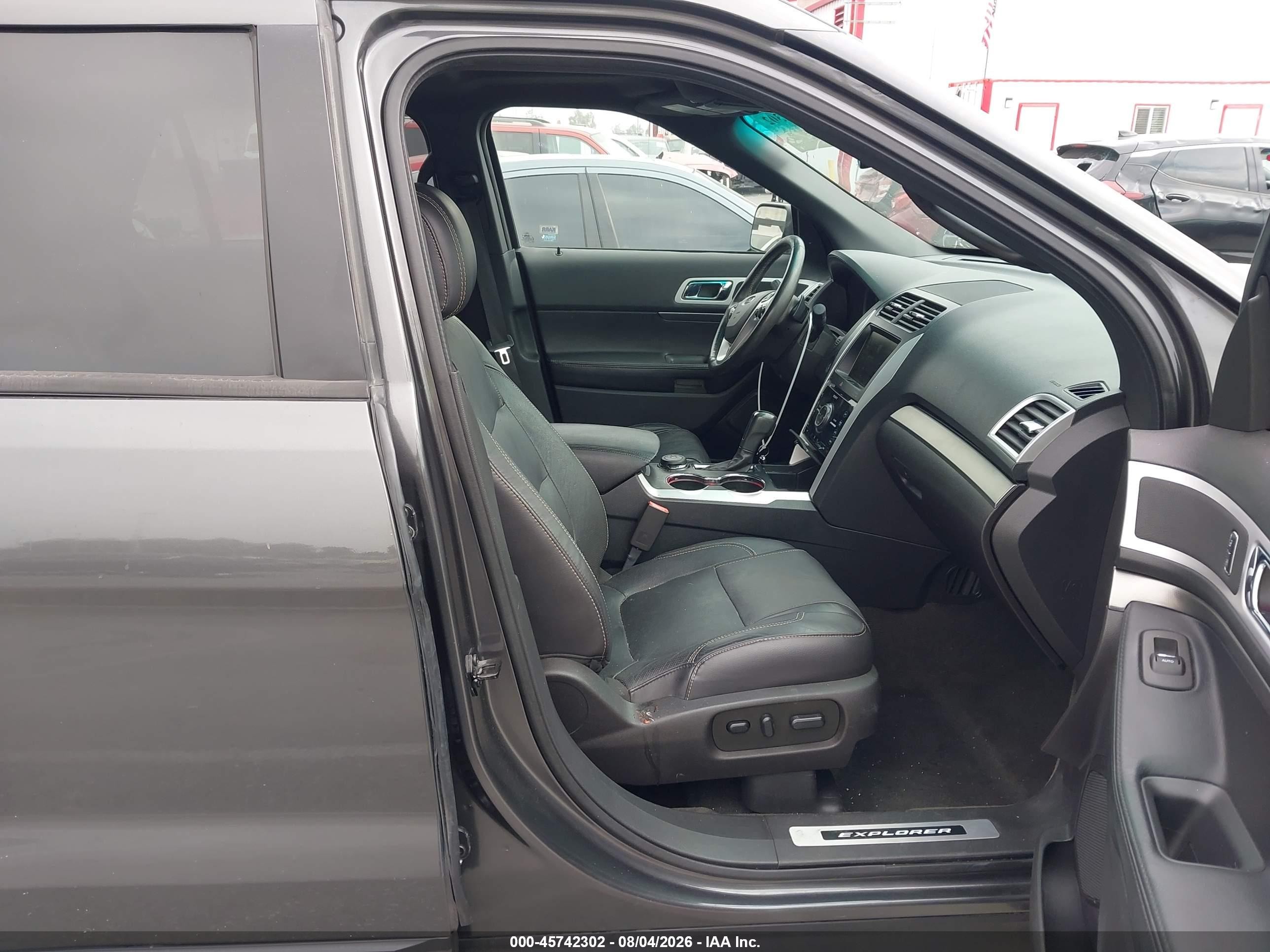 2015 Ford Explorer Sport Gray vin: 1FM5K8GT9FGB81075