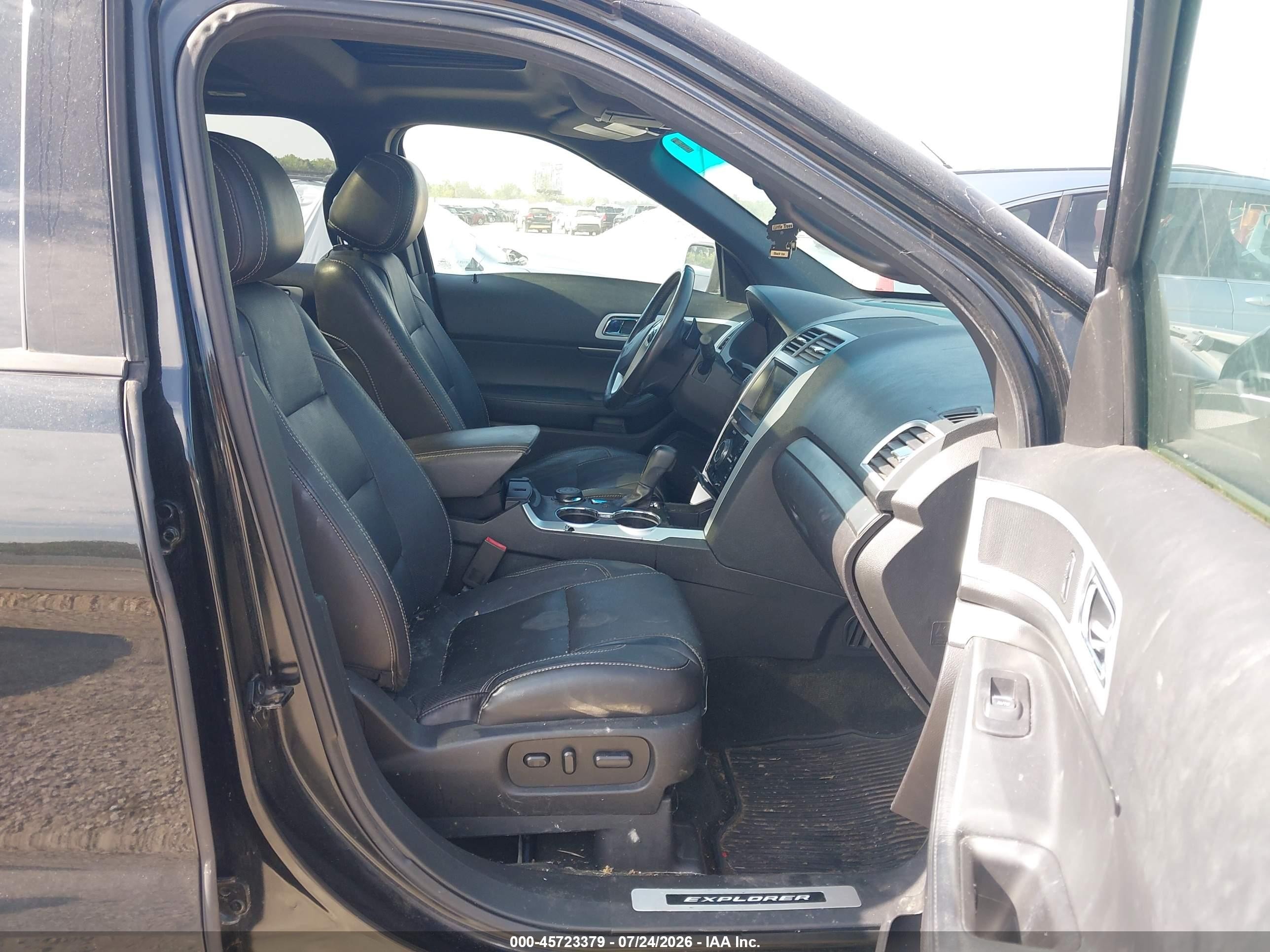 2015 Ford Explorer Sport Black vin: 1FM5K8GT9FGC12194