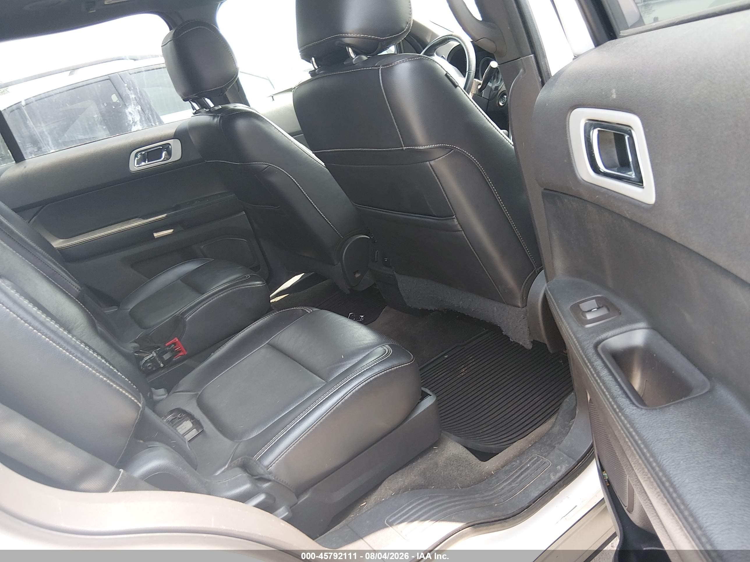 2015 Ford Explorer Sport White vin: 1FM5K8GT9FGC23289