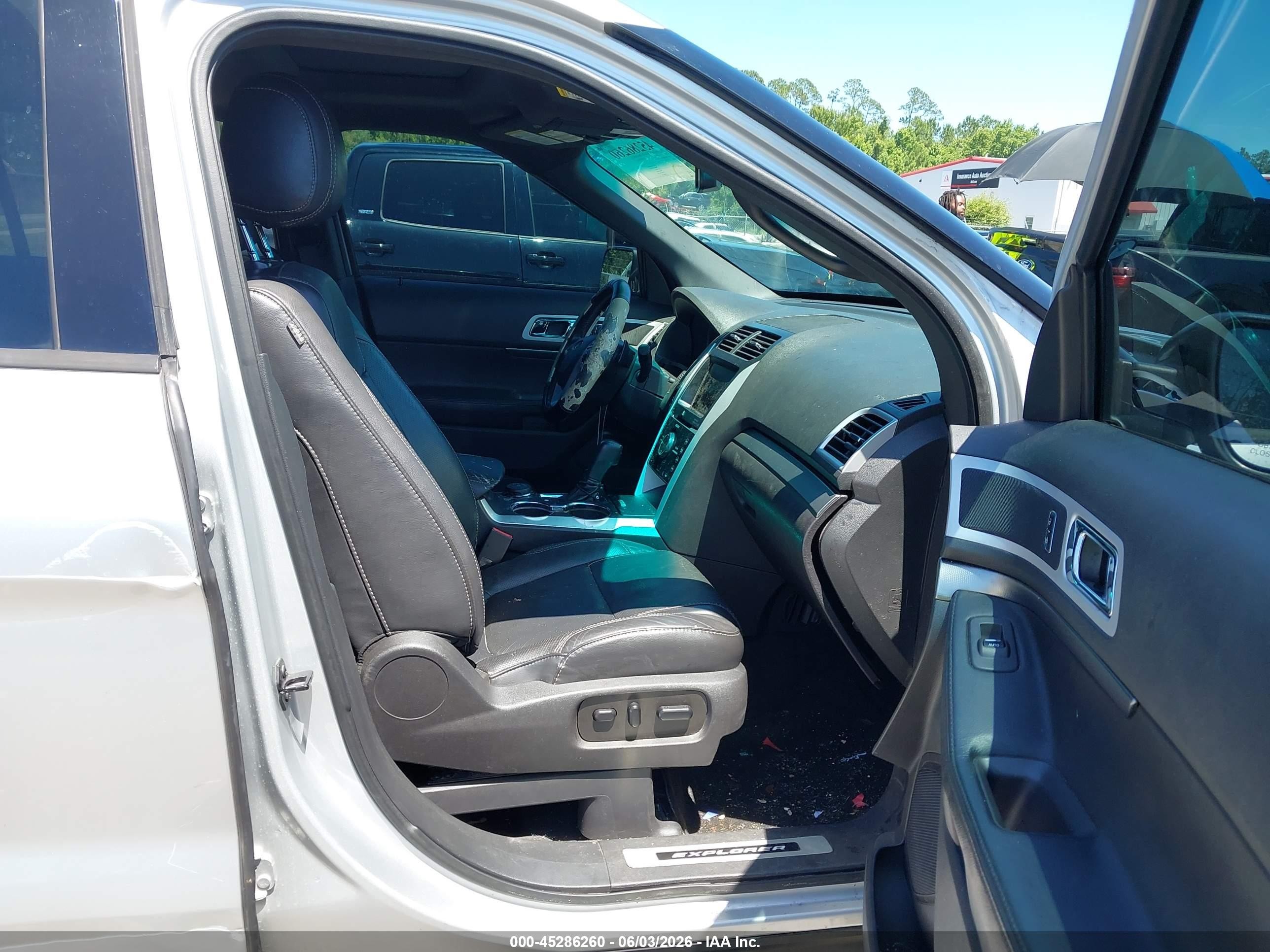 2015 Ford Explorer Sport Silver vin: 1FM5K8GT9FGC34518