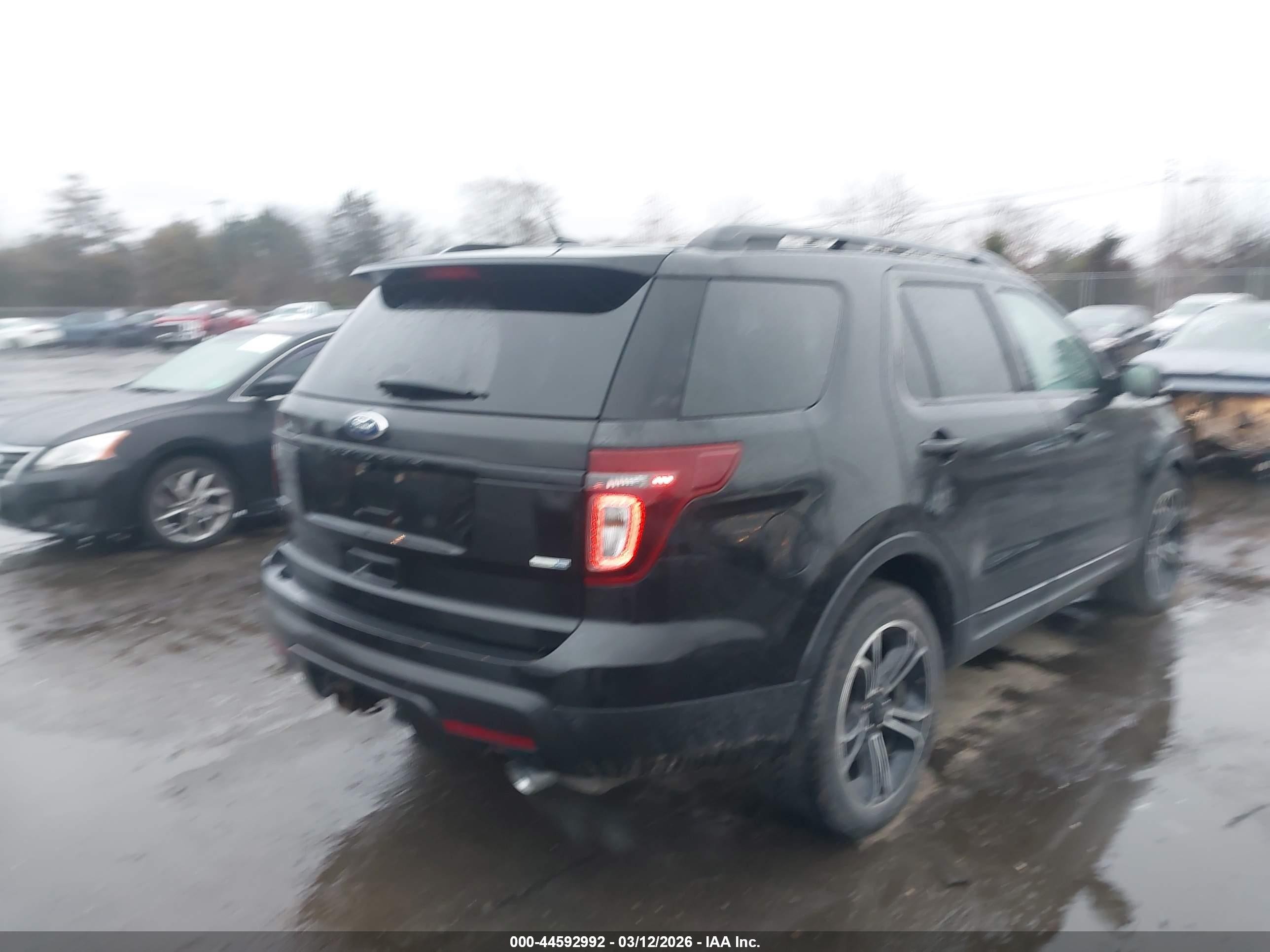 2015 Ford Explorer Sport Black vin: 1FM5K8GT9FGC40089