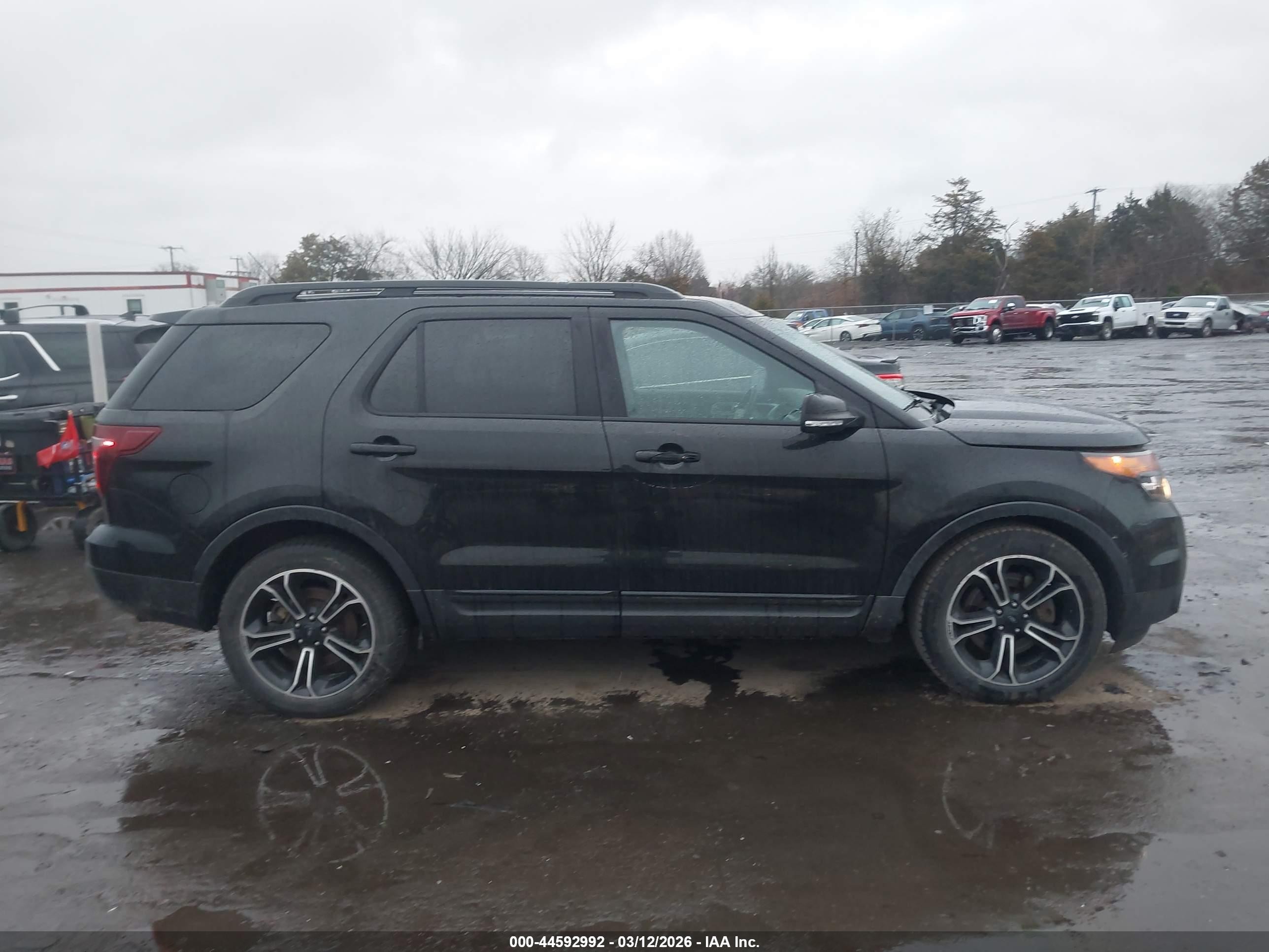 2015 Ford Explorer Sport Black vin: 1FM5K8GT9FGC40089