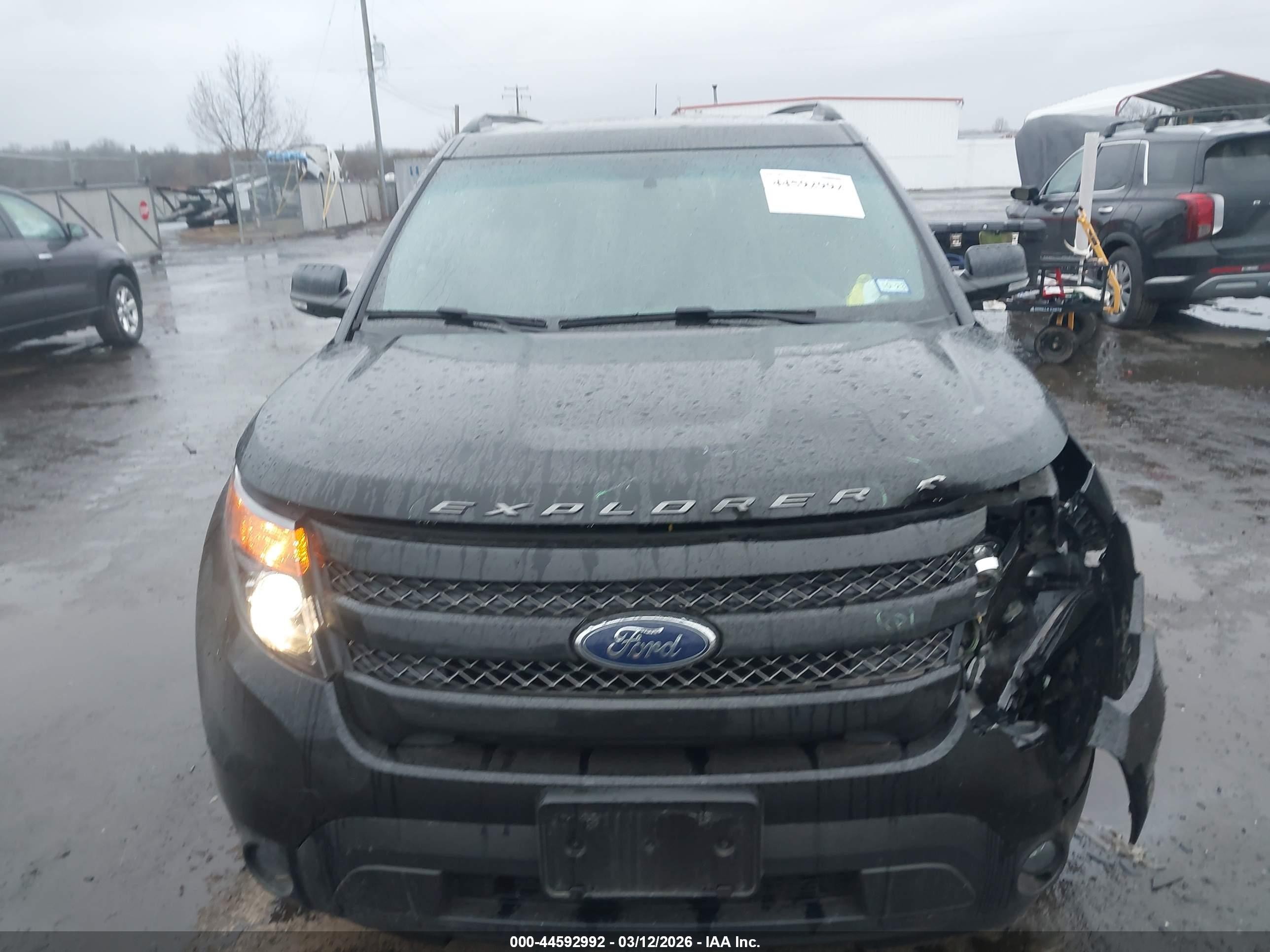 2015 Ford Explorer Sport Black vin: 1FM5K8GT9FGC40089