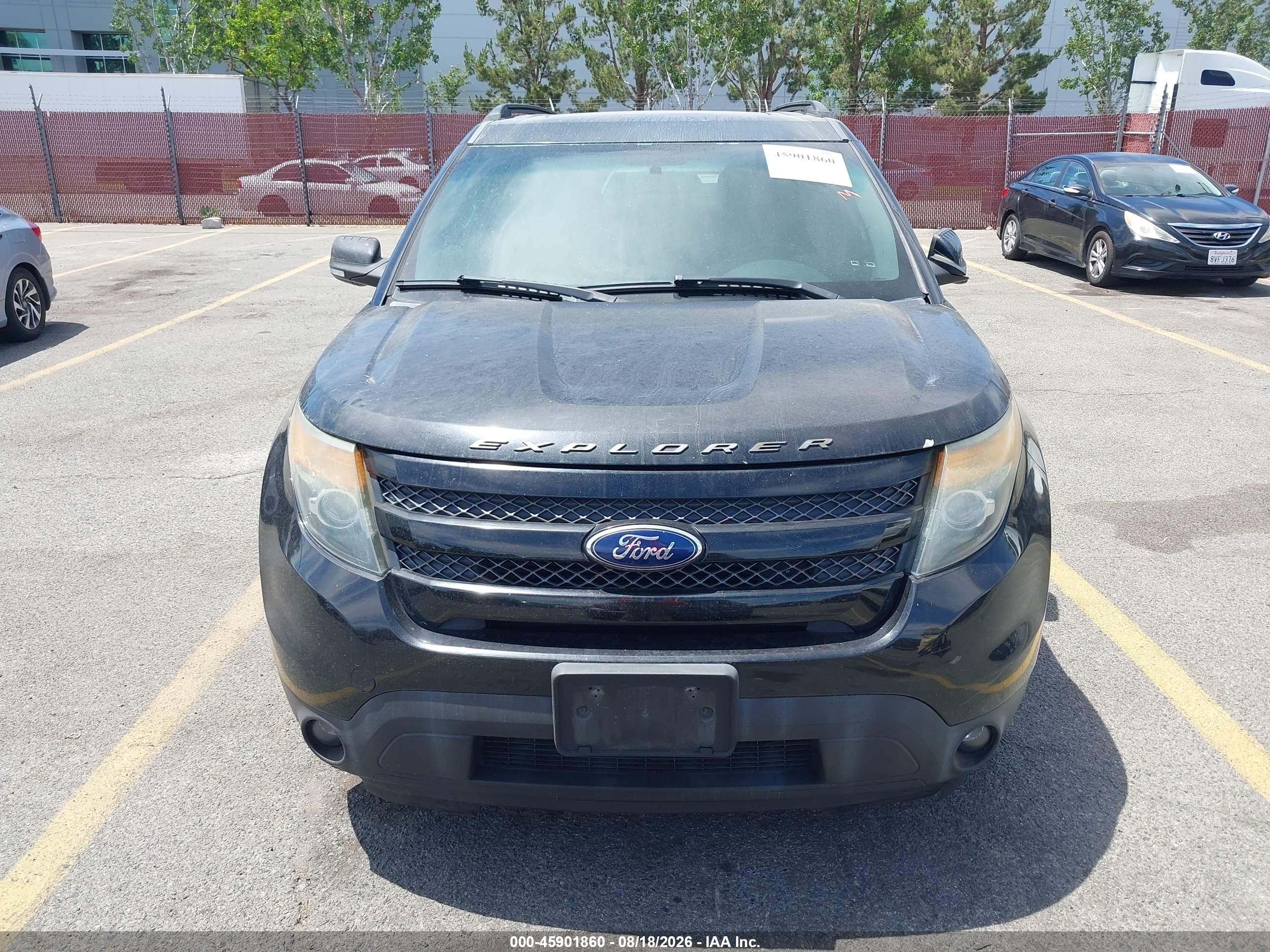 2013 Ford Explorer Sport Черный vin: 1FM5K8GTXDGC06014