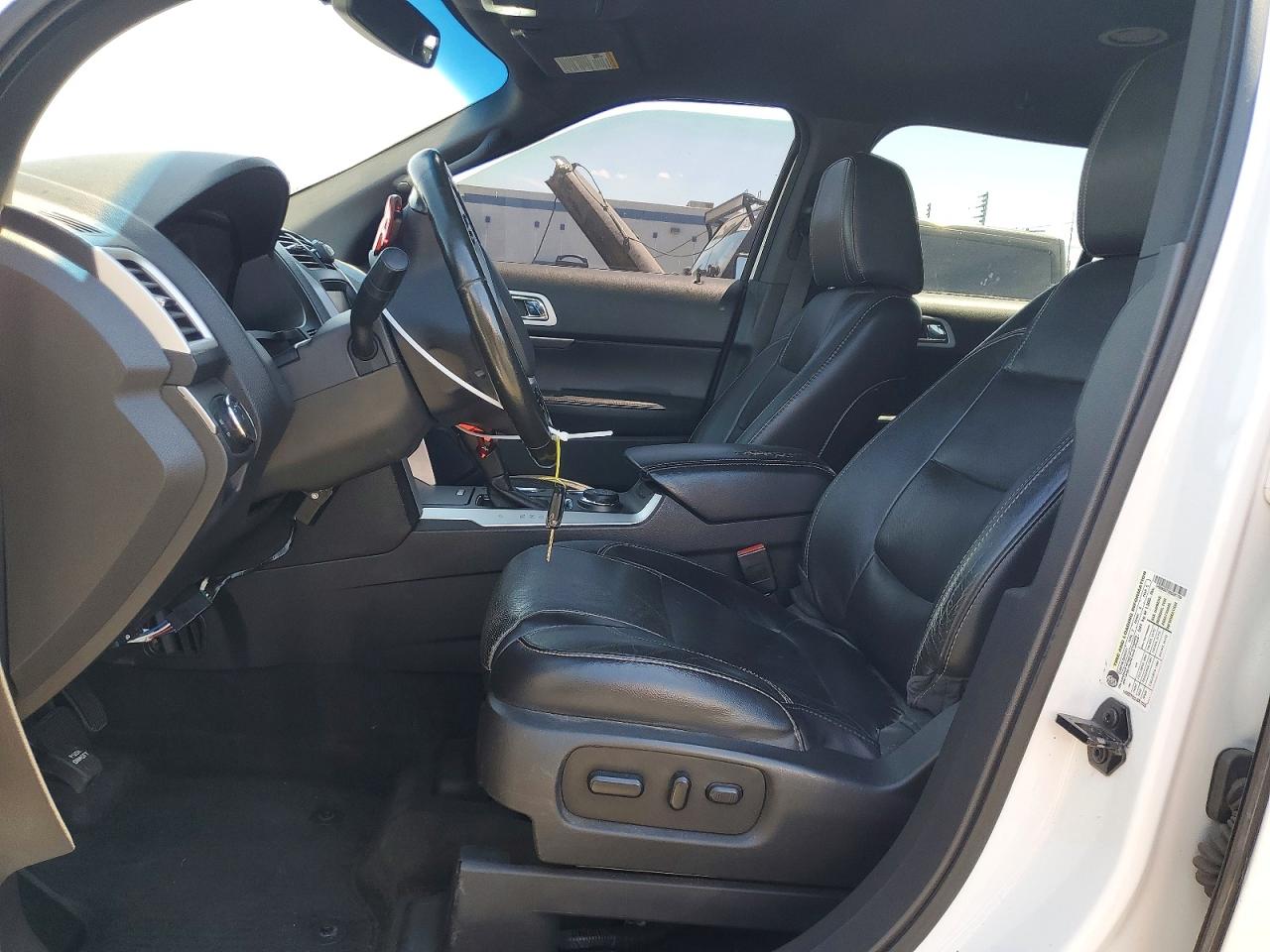 2013 Ford Explorer Sport White vin: 1FM5K8GTXDGC61756