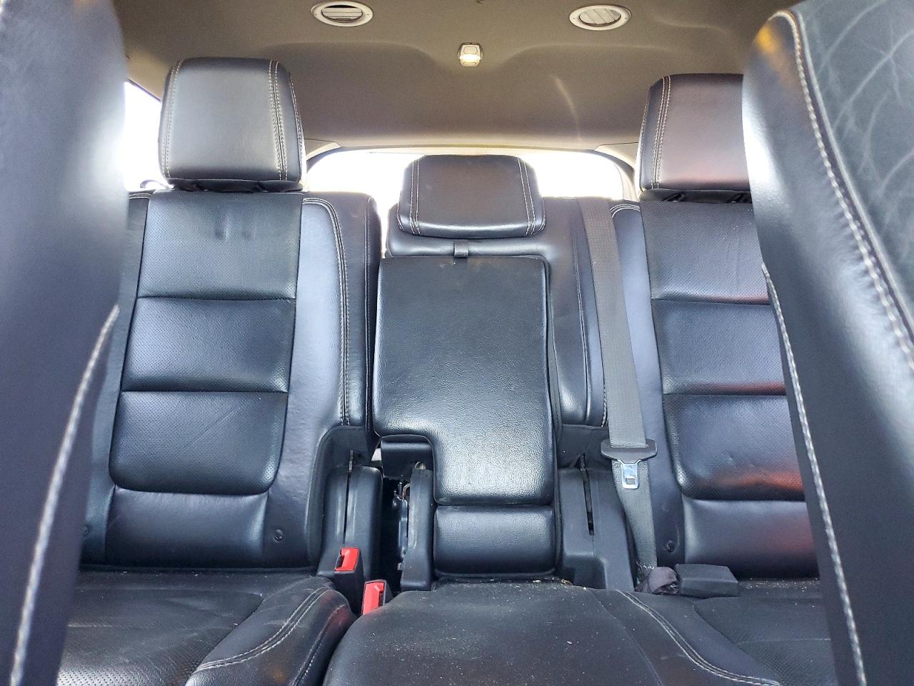 2013 Ford Explorer Sport White vin: 1FM5K8GTXDGC61756