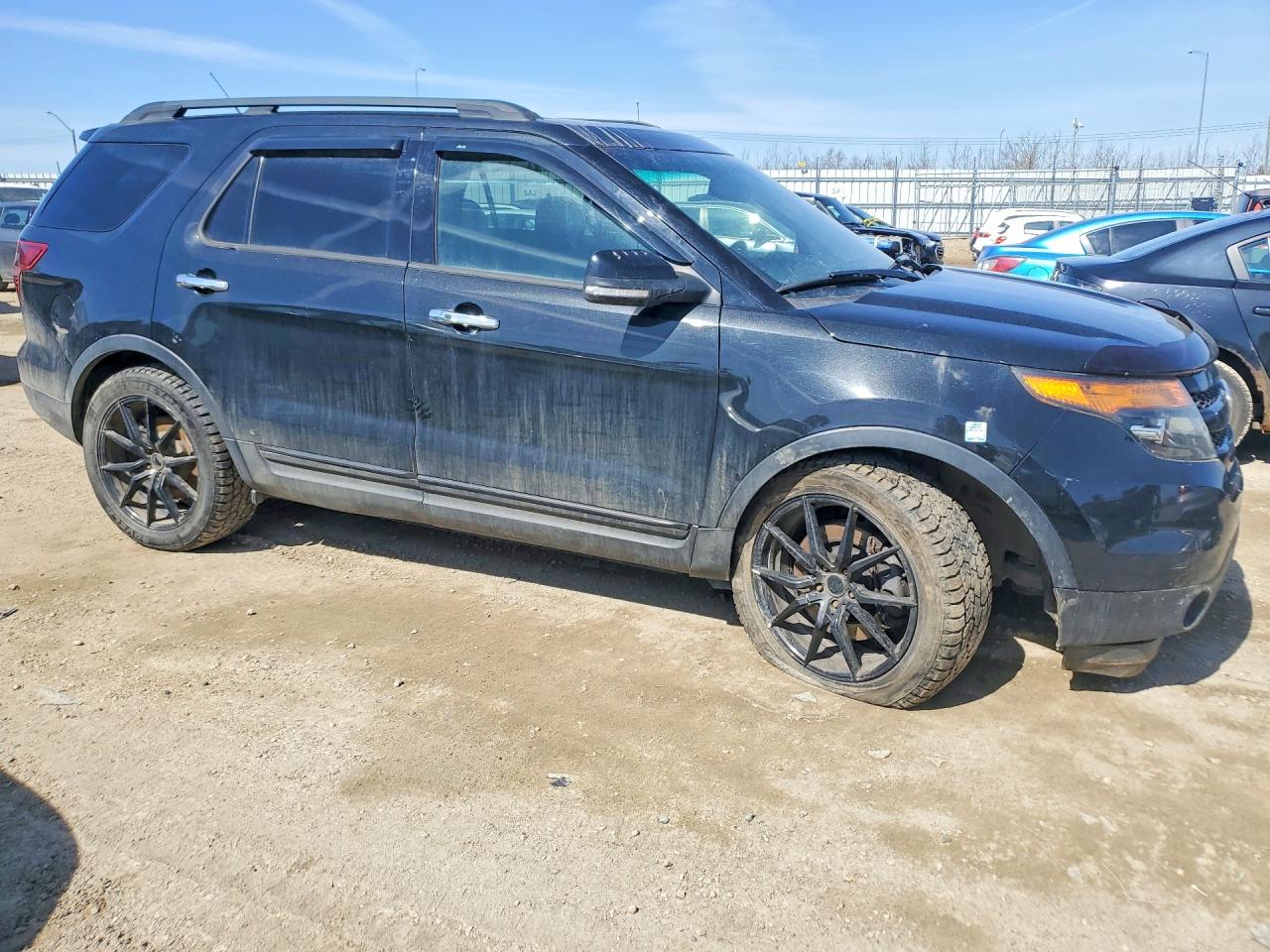 2013 Ford Explorer Sport Black vin: 1FM5K8GTXDGC83921