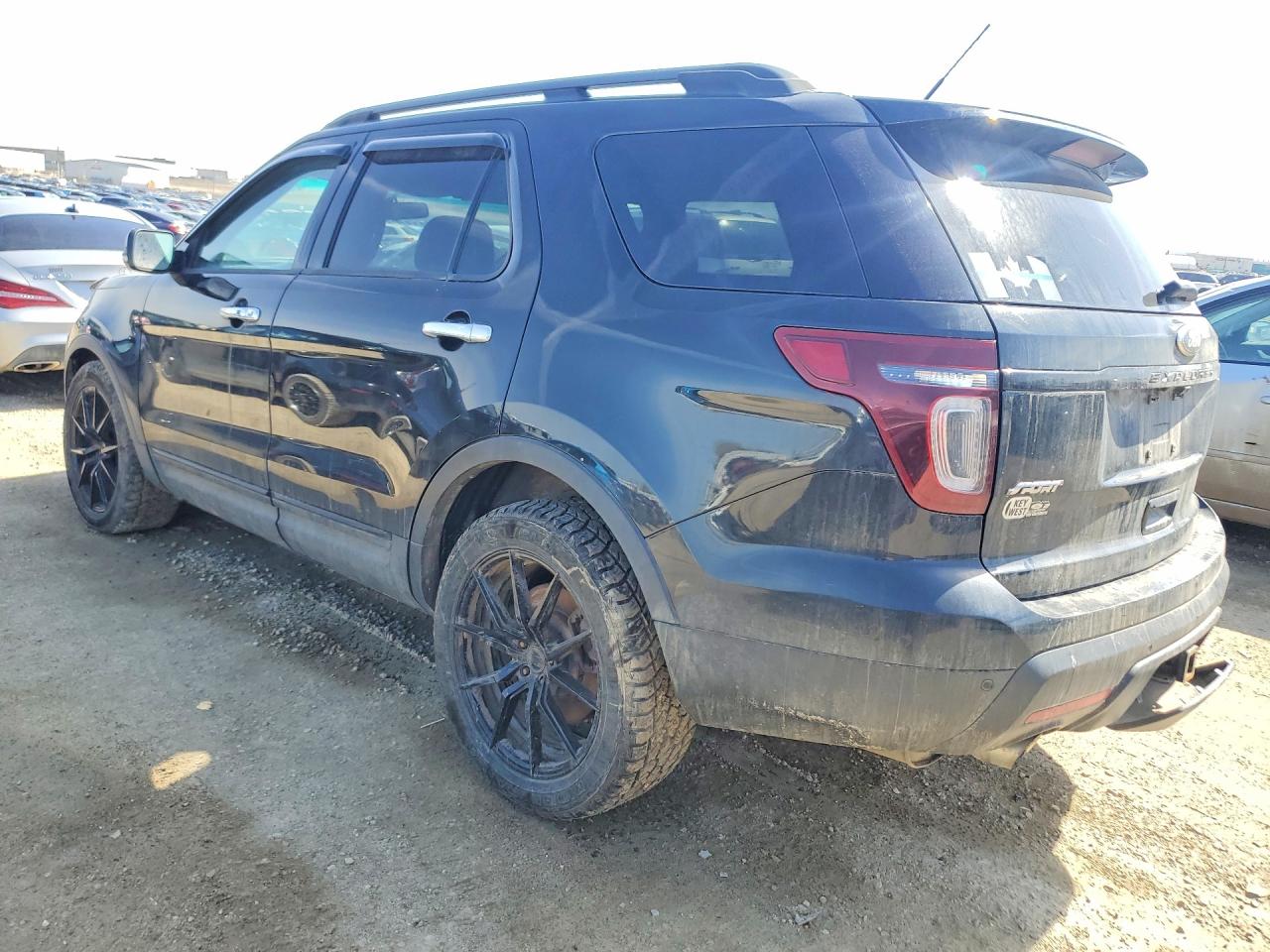 2013 Ford Explorer Sport Black vin: 1FM5K8GTXDGC83921