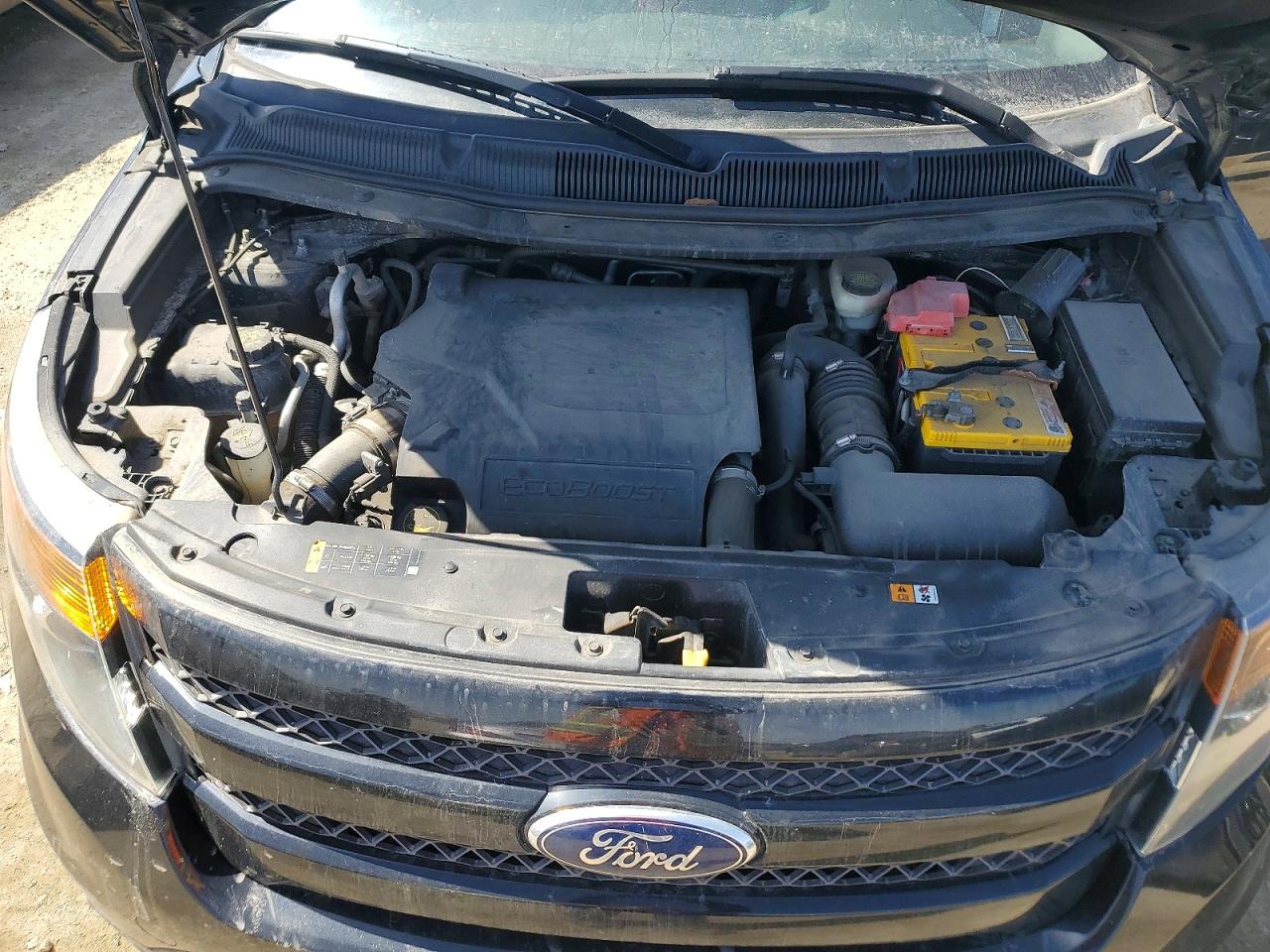 2013 Ford Explorer Sport Black vin: 1FM5K8GTXDGC83921