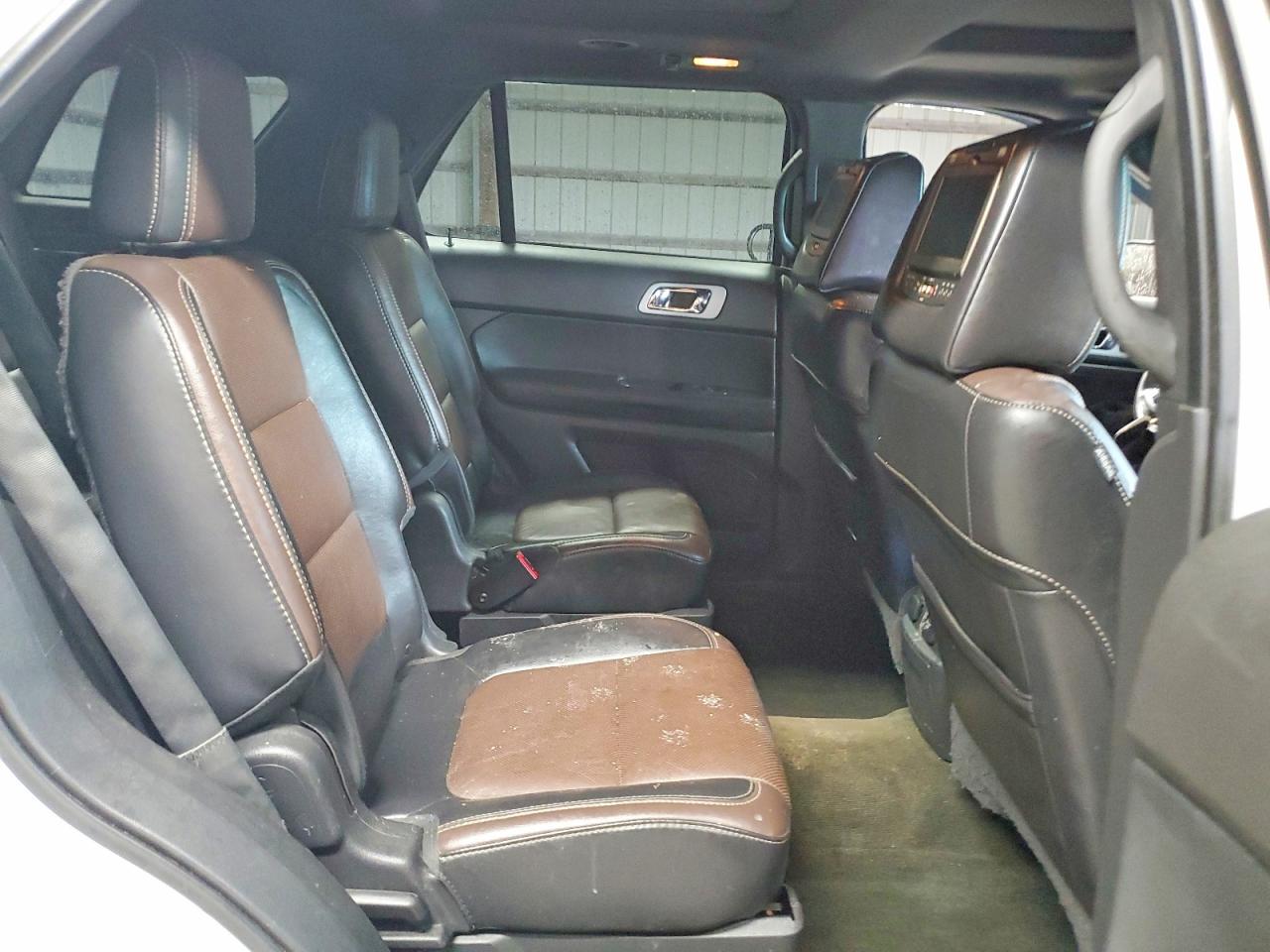 2014 Ford Explorer Sport White vin: 1FM5K8GTXEGA17915