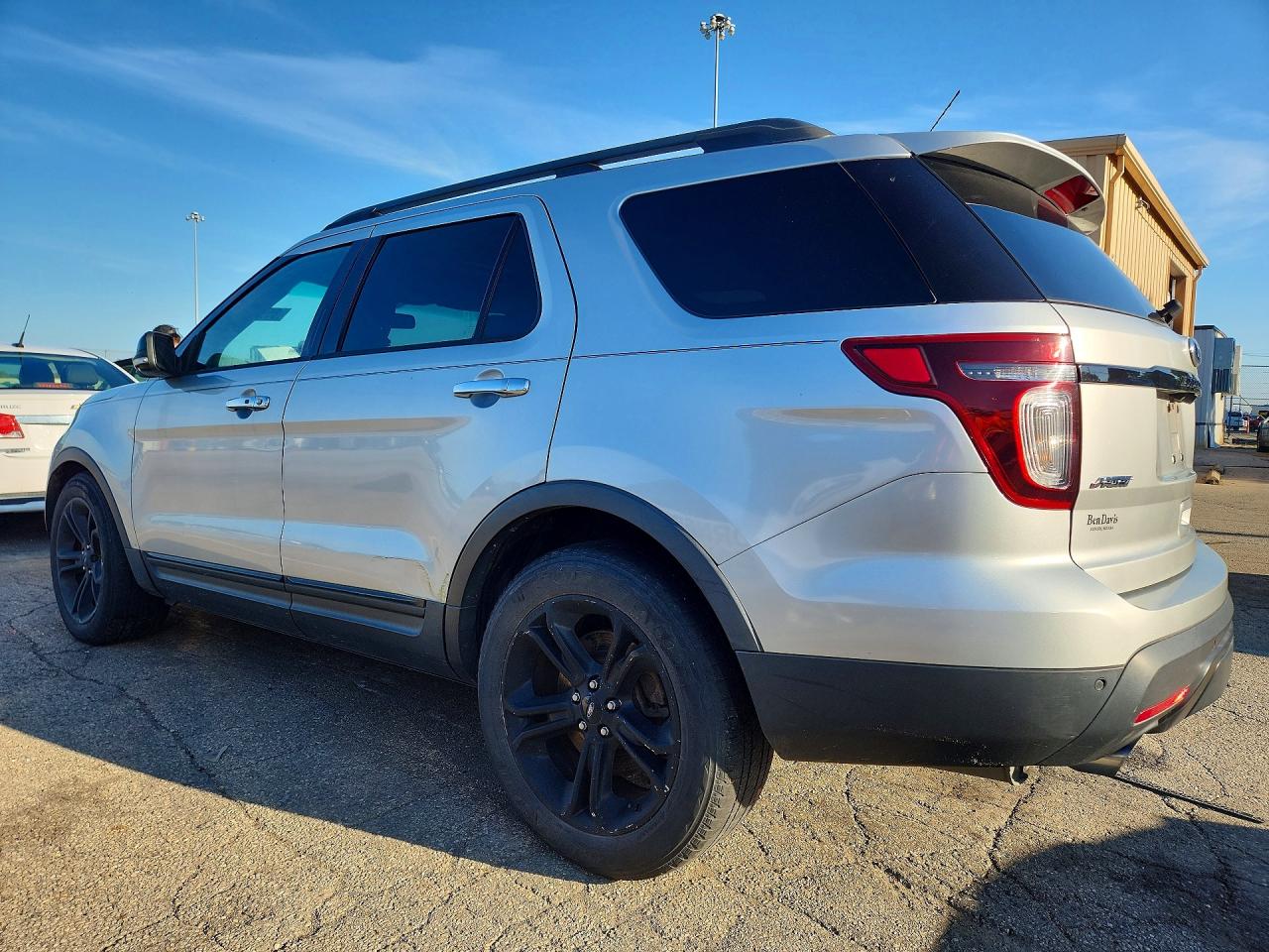 2014 Ford Explorer Sport Silver vin: 1FM5K8GTXEGA93098