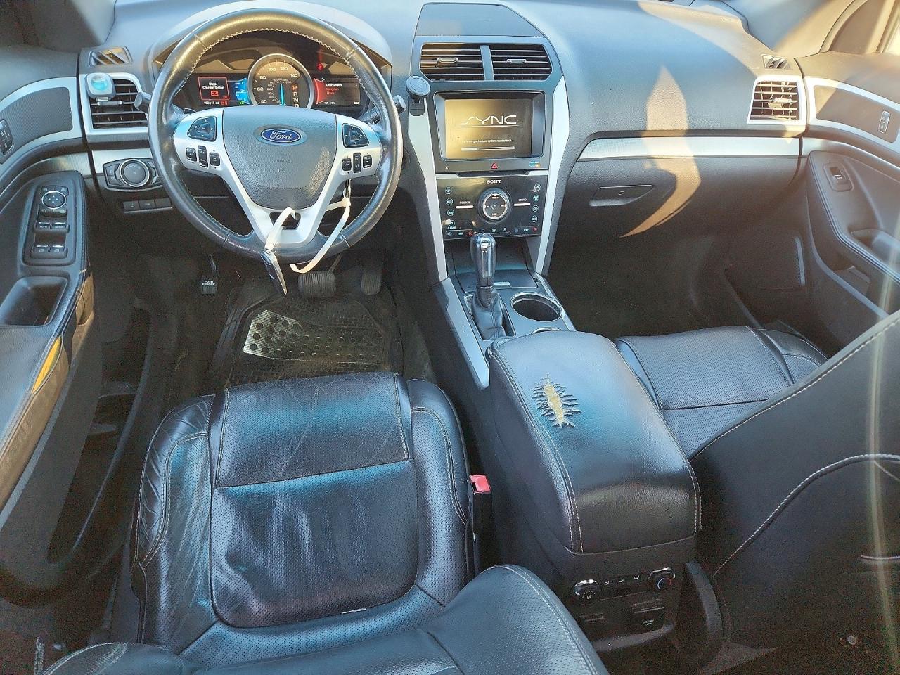 2014 Ford Explorer Sport Silver vin: 1FM5K8GTXEGA93098