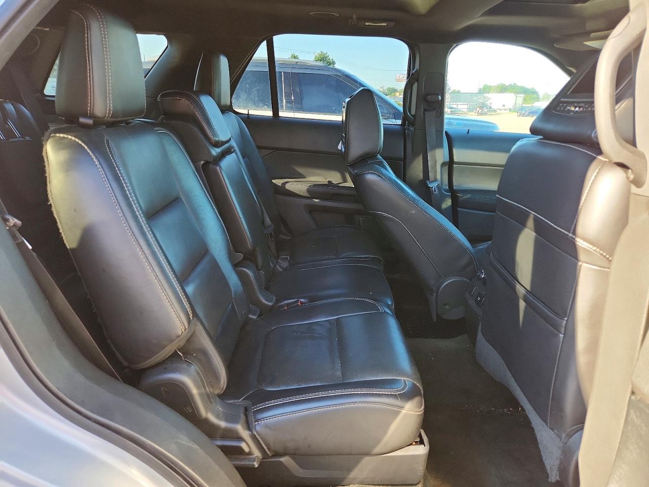 2014 Ford Explorer Sport Silver vin: 1FM5K8GTXEGA93098