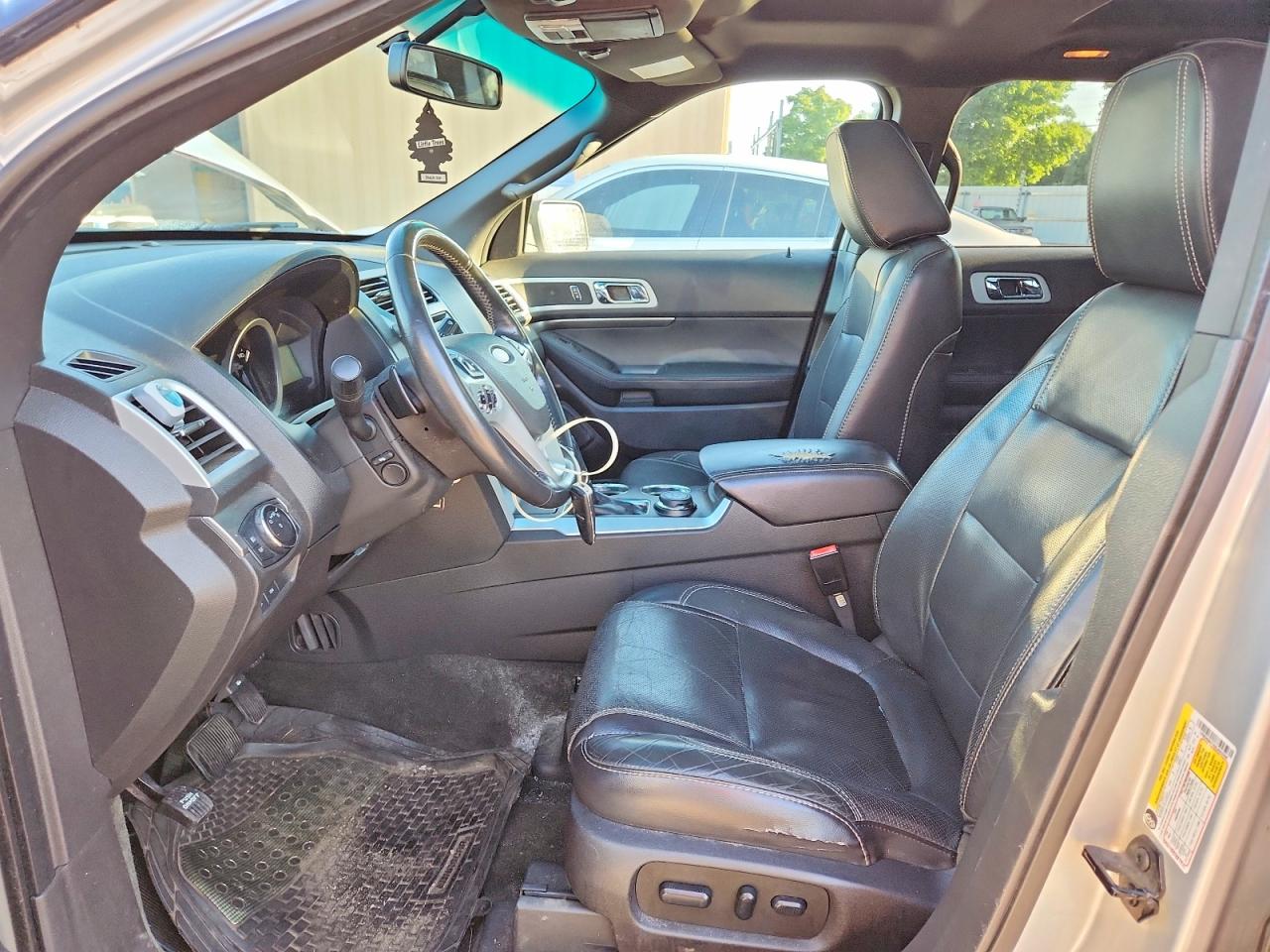 2014 Ford Explorer Sport Silver vin: 1FM5K8GTXEGA93098