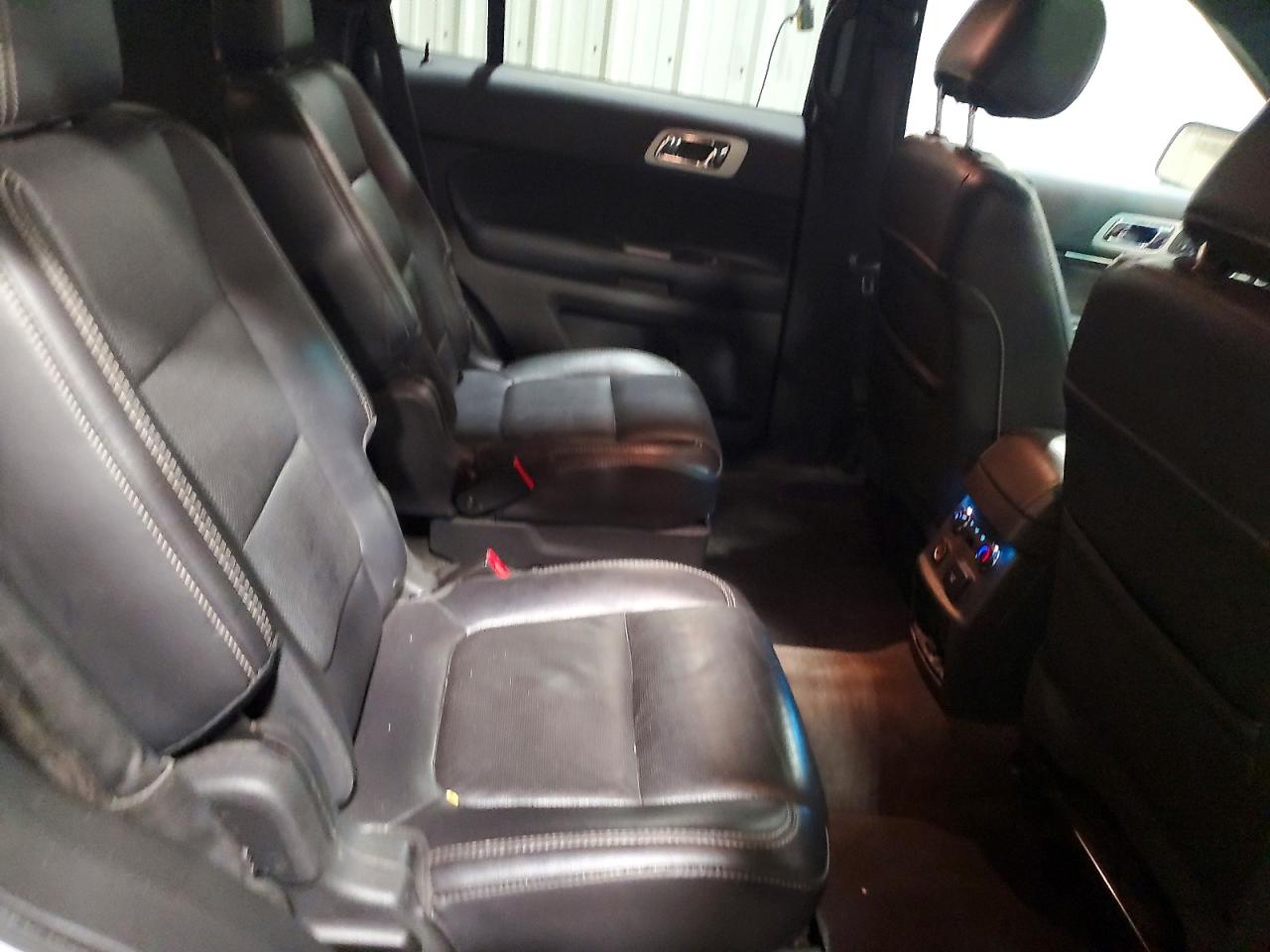 2014 Ford Explorer Sport White vin: 1FM5K8GTXEGA95921