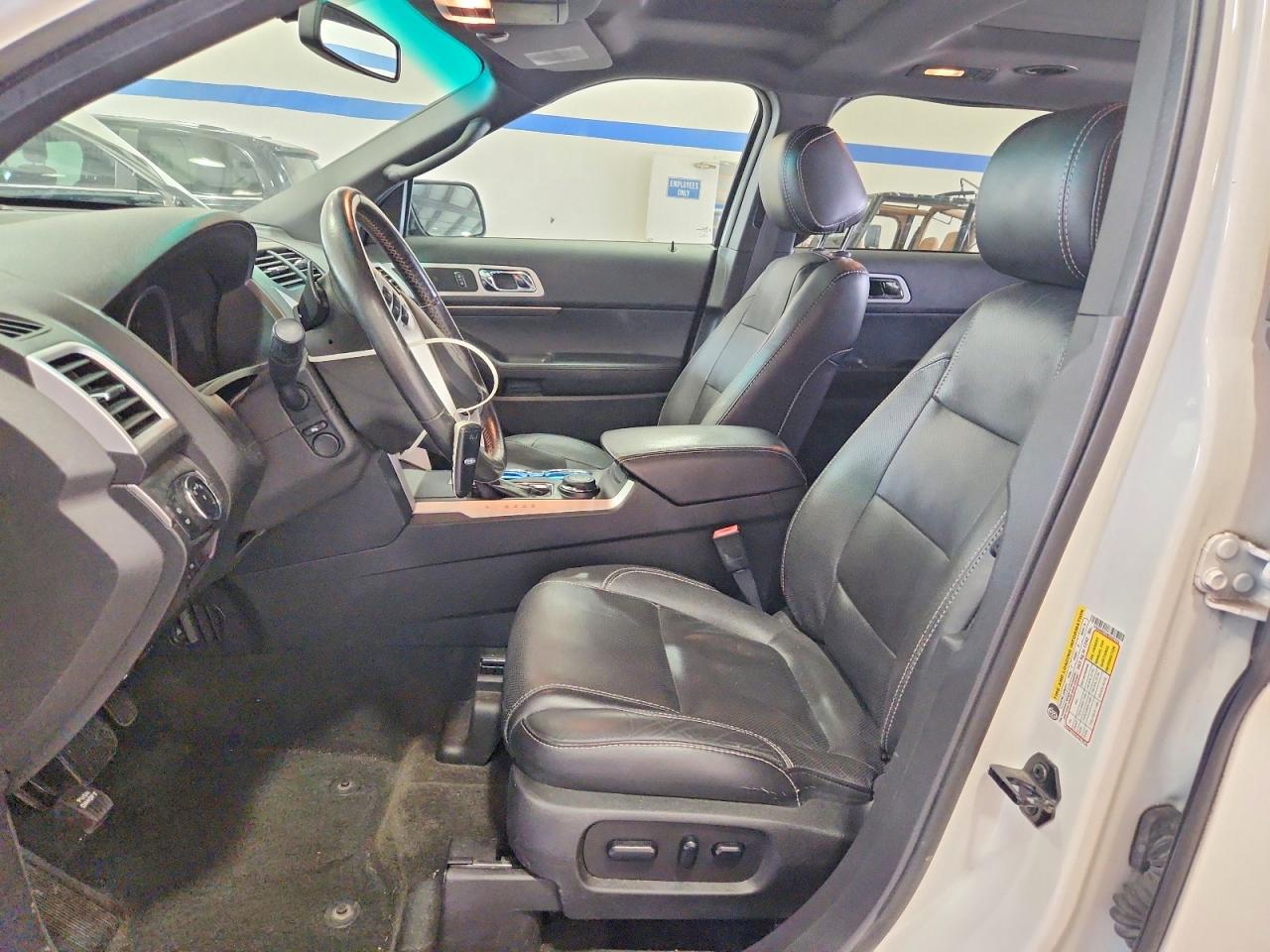 2014 Ford Explorer Sport White vin: 1FM5K8GTXEGC05723