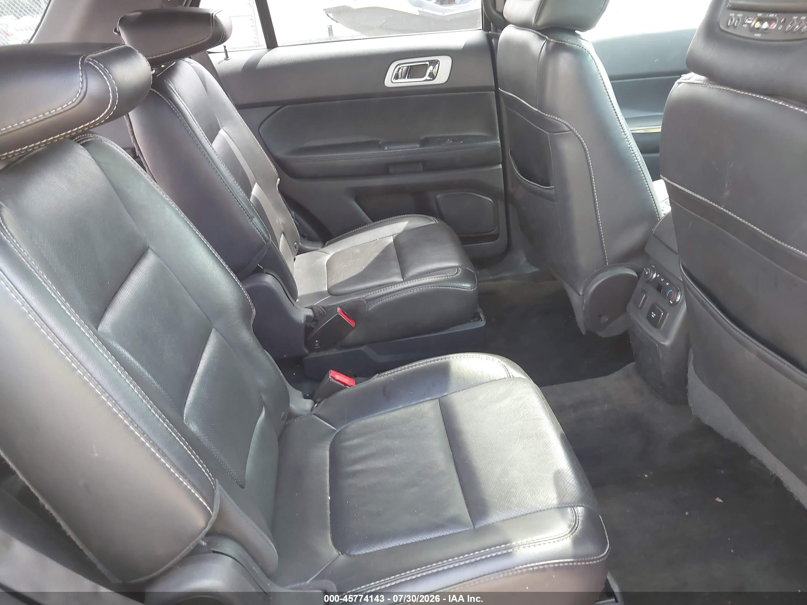 2014 Ford Explorer Sport Black vin: 1FM5K8GTXEGC34154