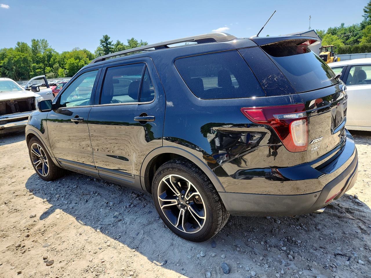 2015 Ford Explorer Sport Black vin: 1FM5K8GTXFGA30732