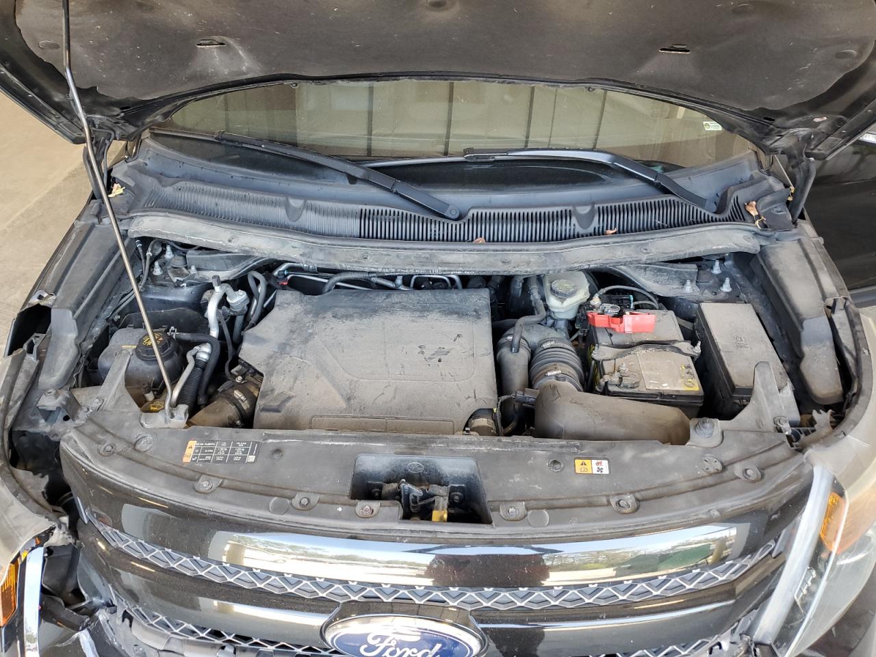 2015 Ford Explorer Sport Черный vin: 1FM5K8GTXFGA44632