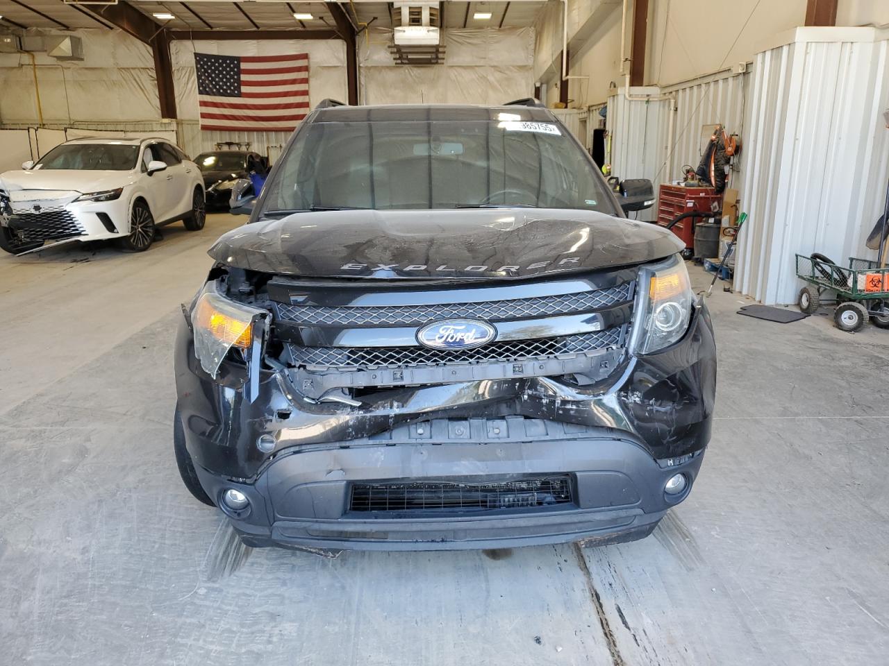 2015 Ford Explorer Sport Черный vin: 1FM5K8GTXFGA44632