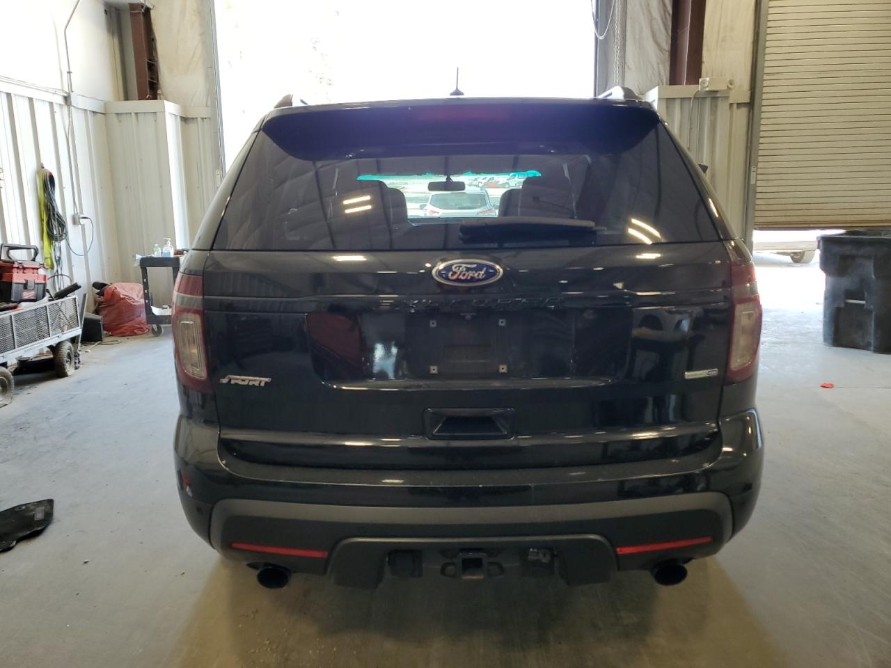 2015 Ford Explorer Sport Черный vin: 1FM5K8GTXFGA44632