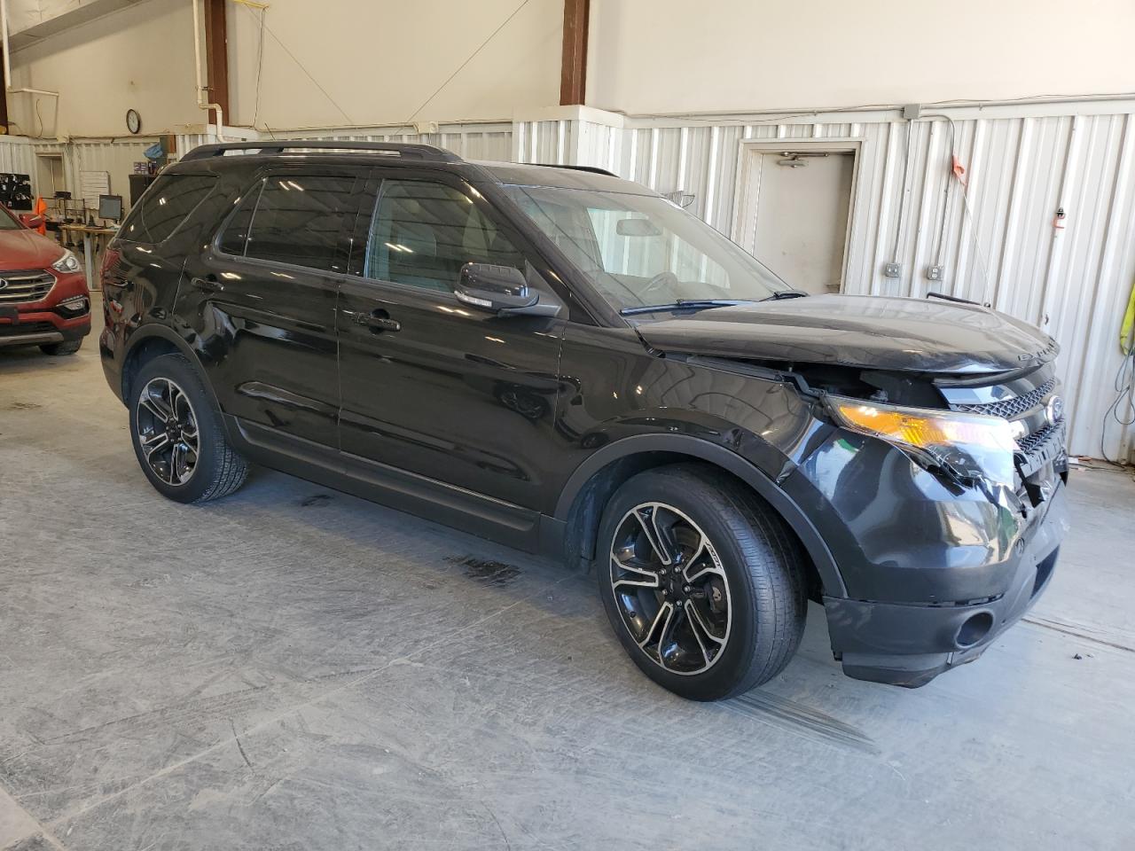 2015 Ford Explorer Sport Черный vin: 1FM5K8GTXFGA44632
