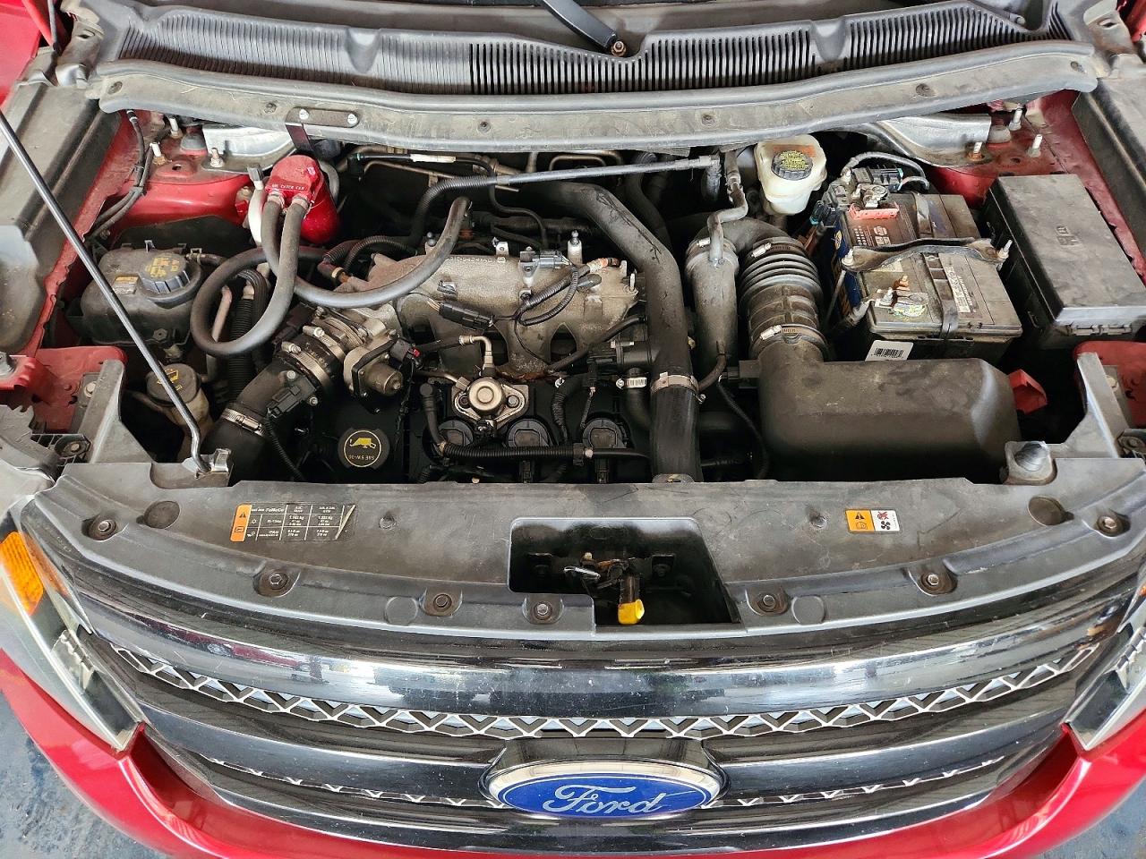 2015 Ford Explorer Sport Red vin: 1FM5K8GTXFGA52634