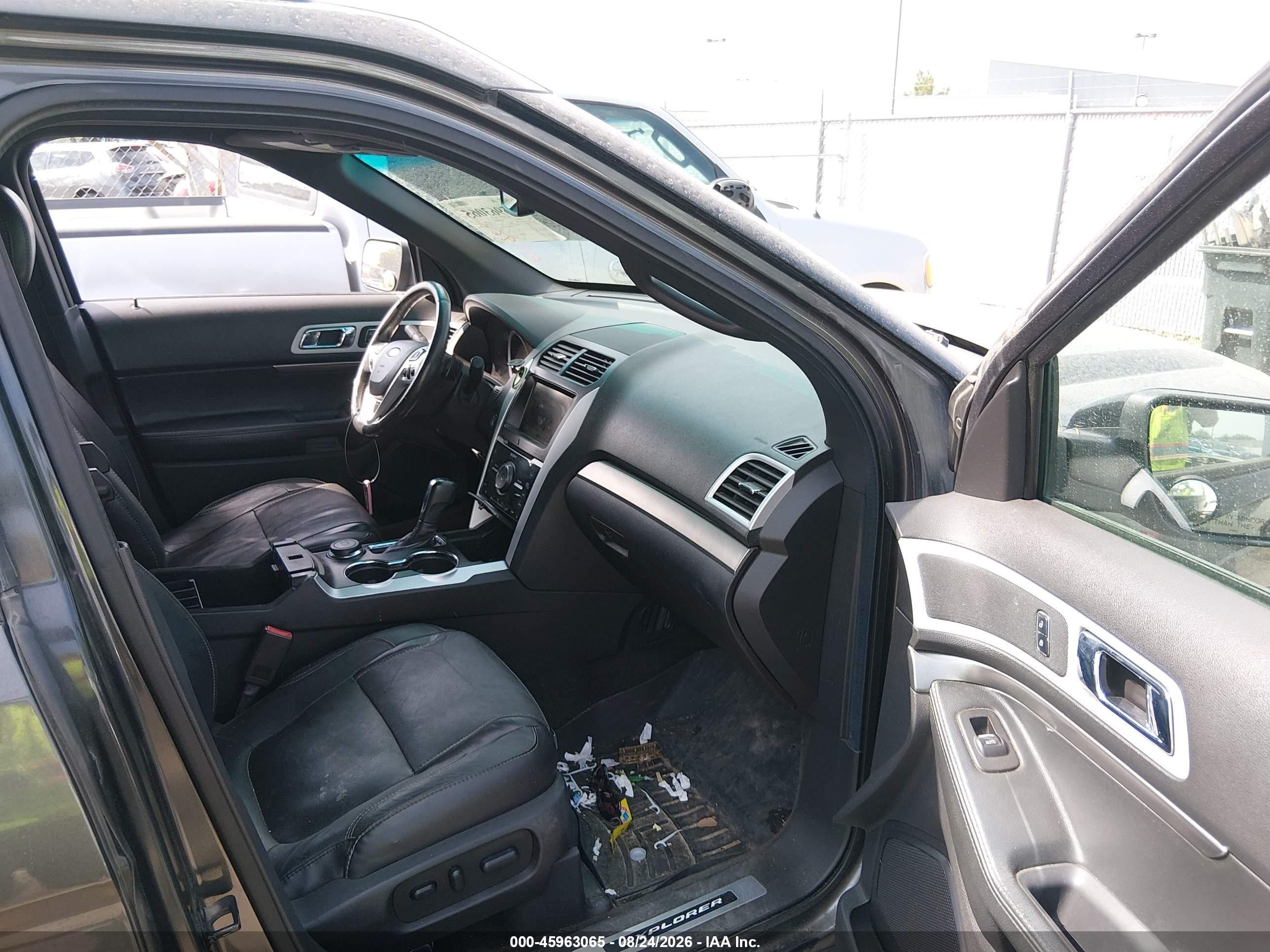 2015 Ford Explorer Sport Black vin: 1FM5K8GTXFGA54836