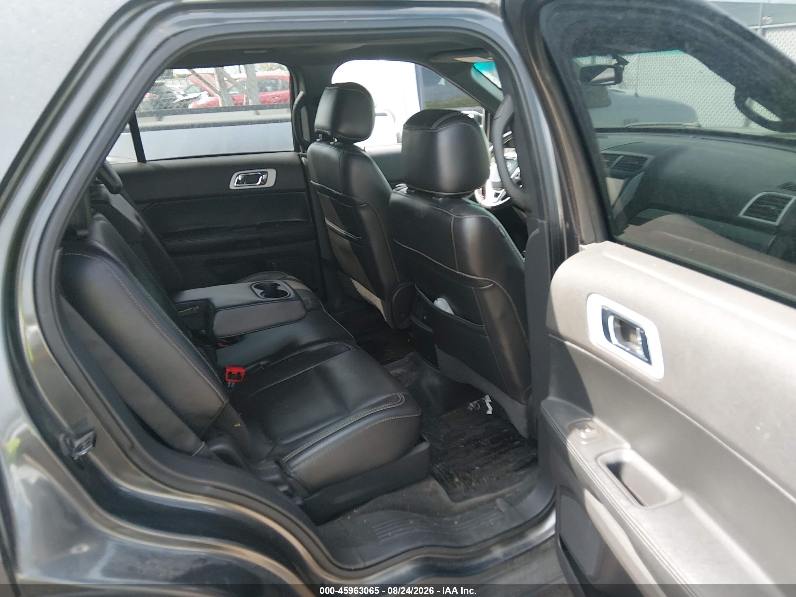 2015 Ford Explorer Sport Black vin: 1FM5K8GTXFGA54836