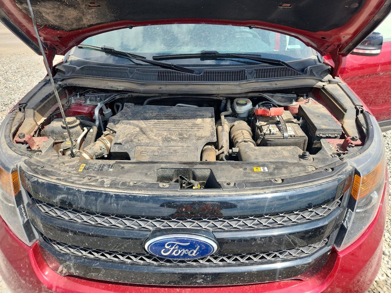 2015 Ford Explorer Sport Красный vin: 1FM5K8GTXFGC49898