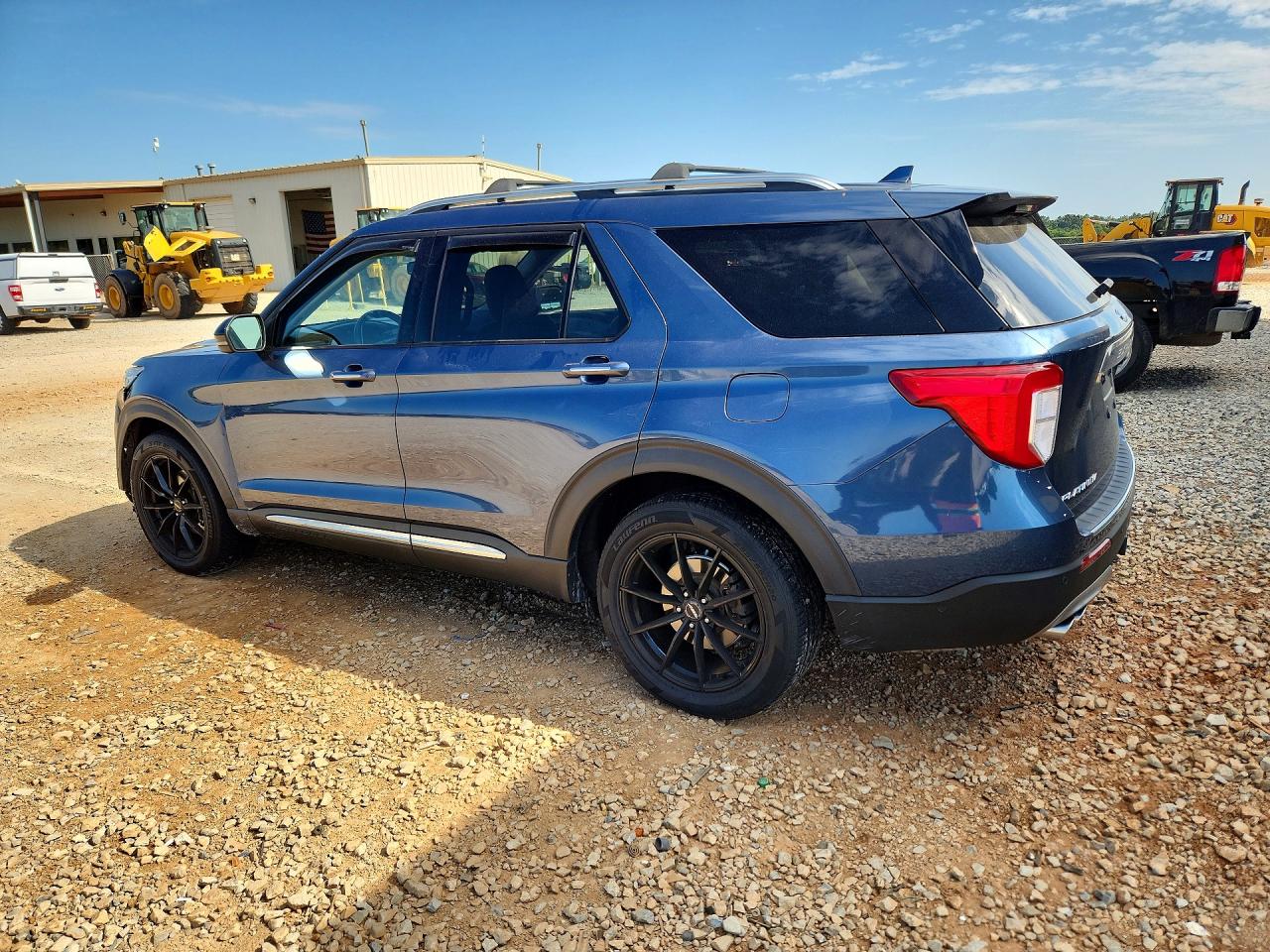 2020 Ford Explorer Platinum Синий vin: 1FM5K8HC0LGA13870