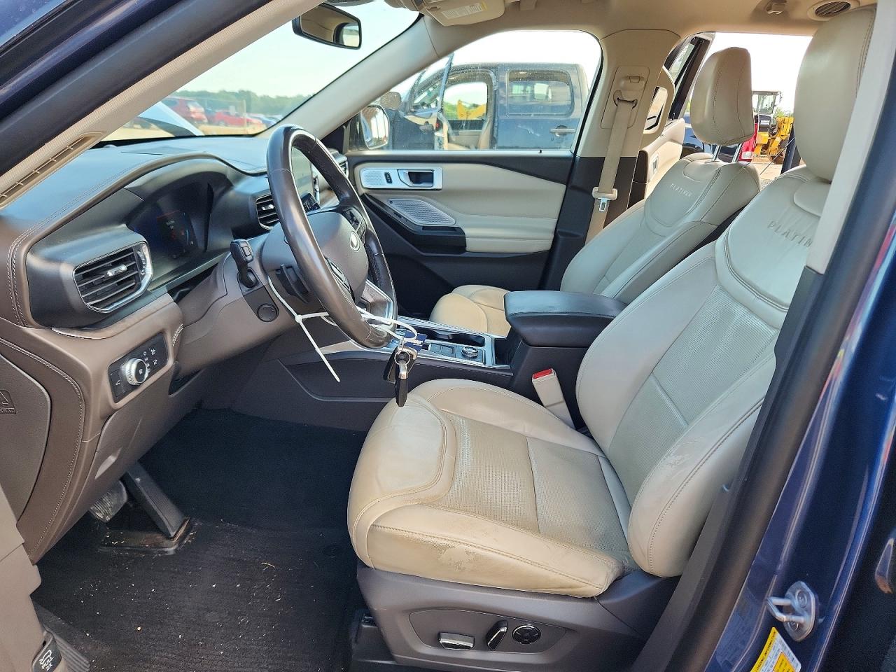 2020 Ford Explorer Platinum Синий vin: 1FM5K8HC0LGA13870