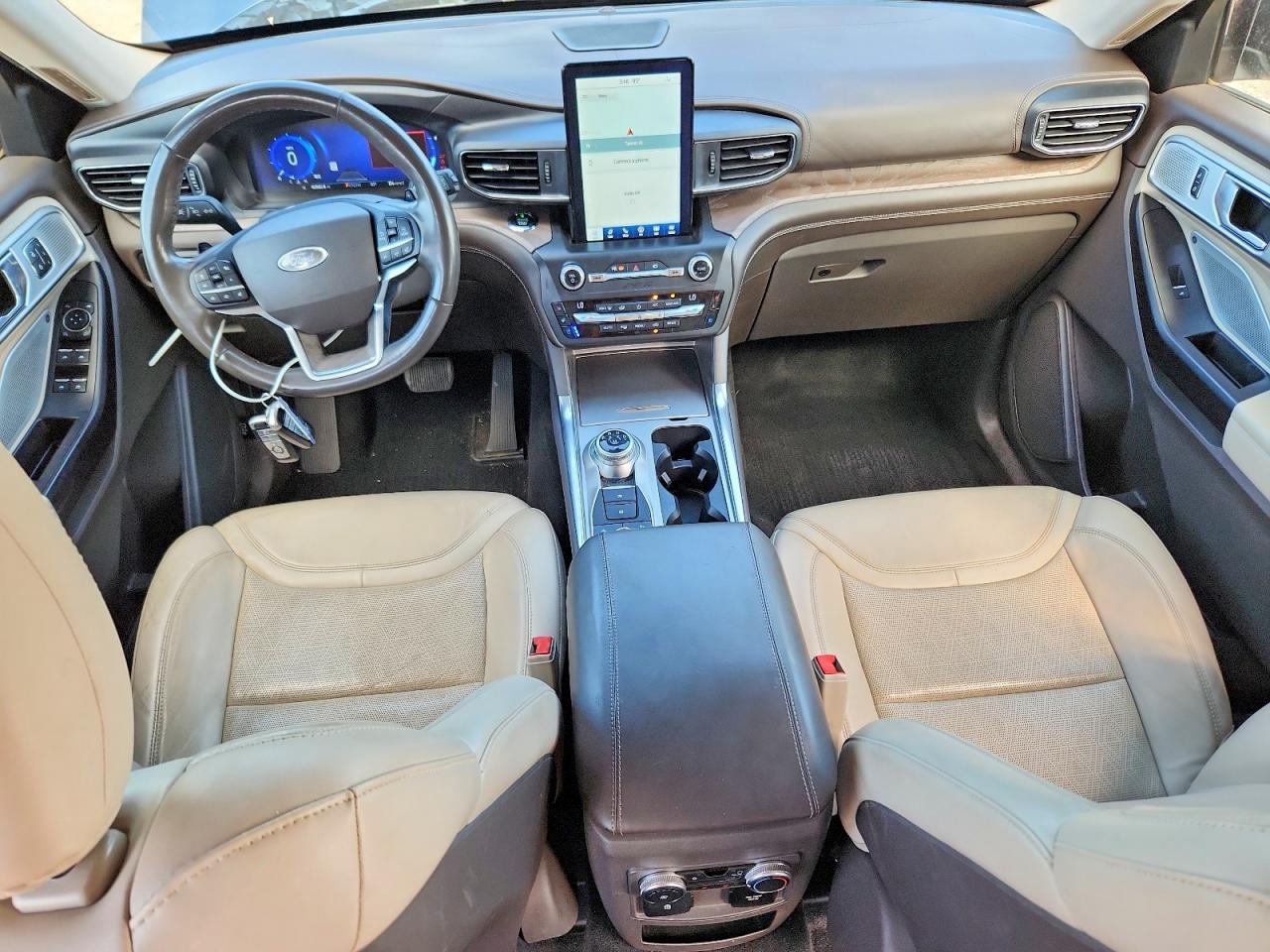 2020 Ford Explorer Platinum Синий vin: 1FM5K8HC0LGA13870