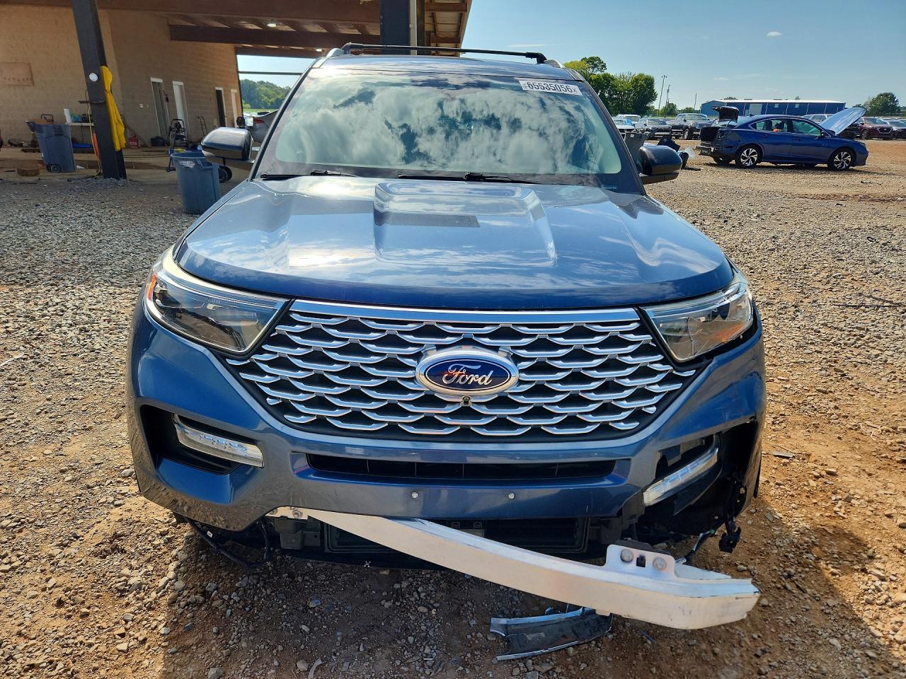 2020 Ford Explorer Platinum Синий vin: 1FM5K8HC0LGA13870