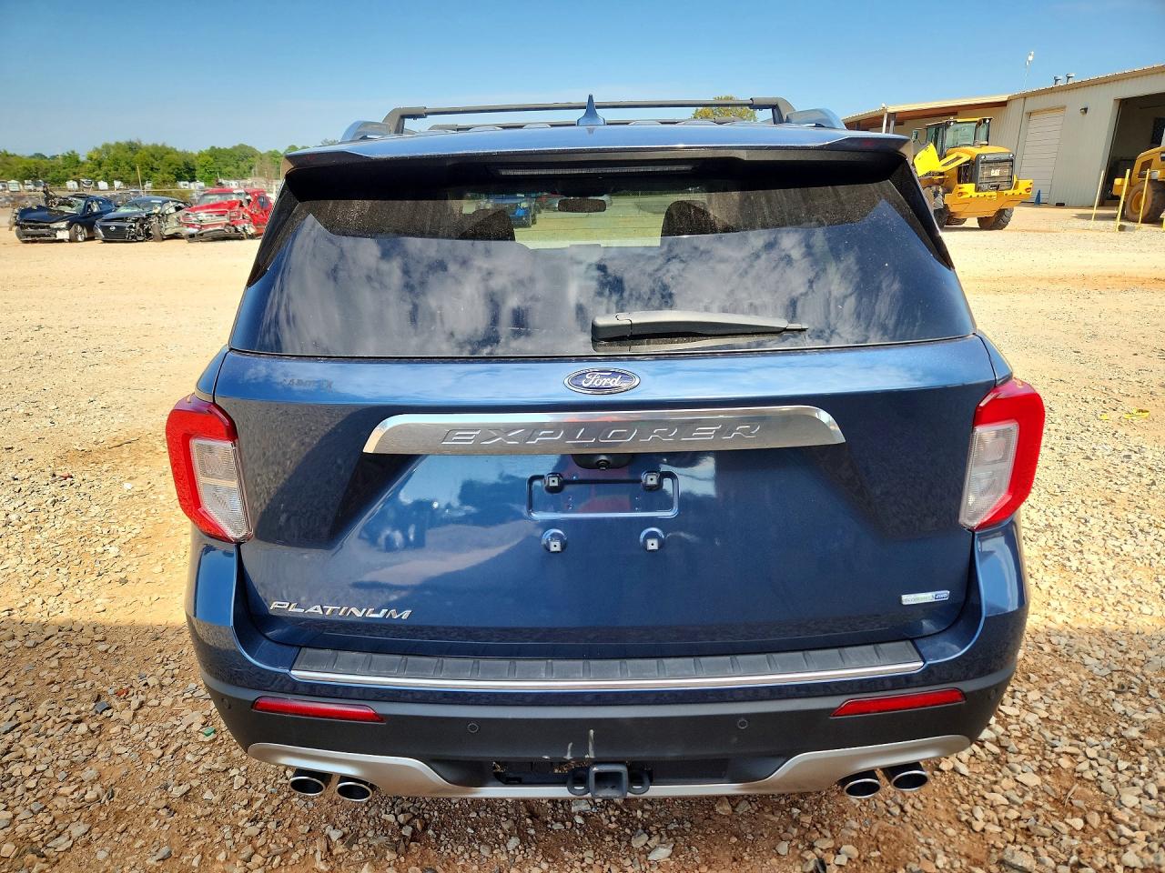 2020 Ford Explorer Platinum Синий vin: 1FM5K8HC0LGA13870