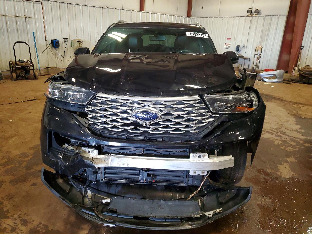 2020 Ford Explorer Platinum Black vin: 1FM5K8HC0LGA51549