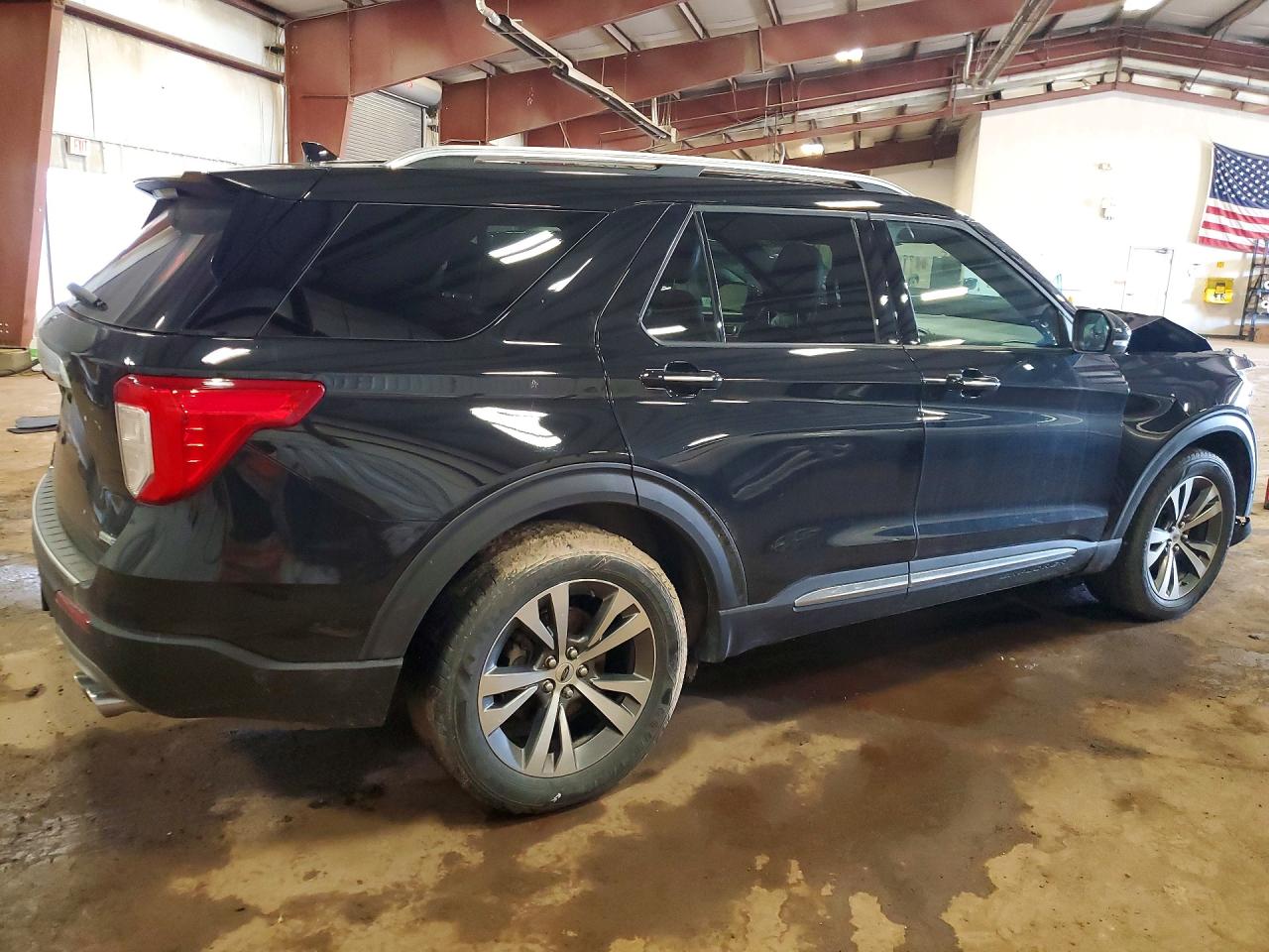 2020 Ford Explorer Platinum Black vin: 1FM5K8HC0LGA51549