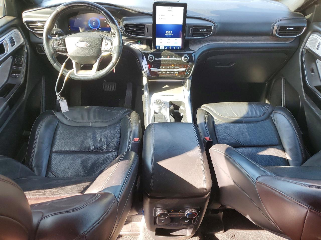 2021 Ford Explorer Platinum Gray vin: 1FM5K8HC7MGA83982