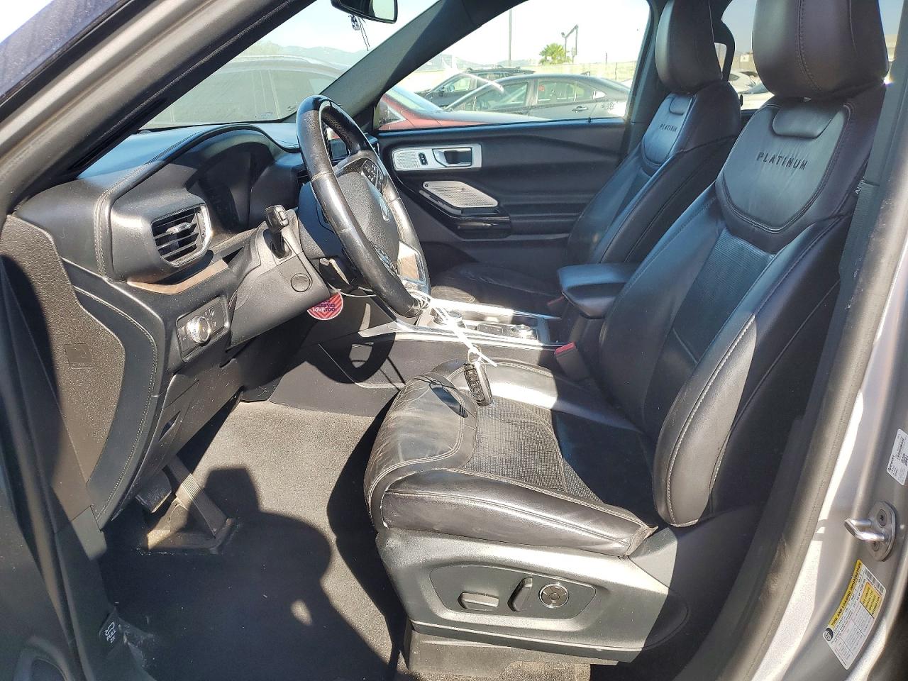 2021 Ford Explorer Platinum Gray vin: 1FM5K8HC7MGA83982