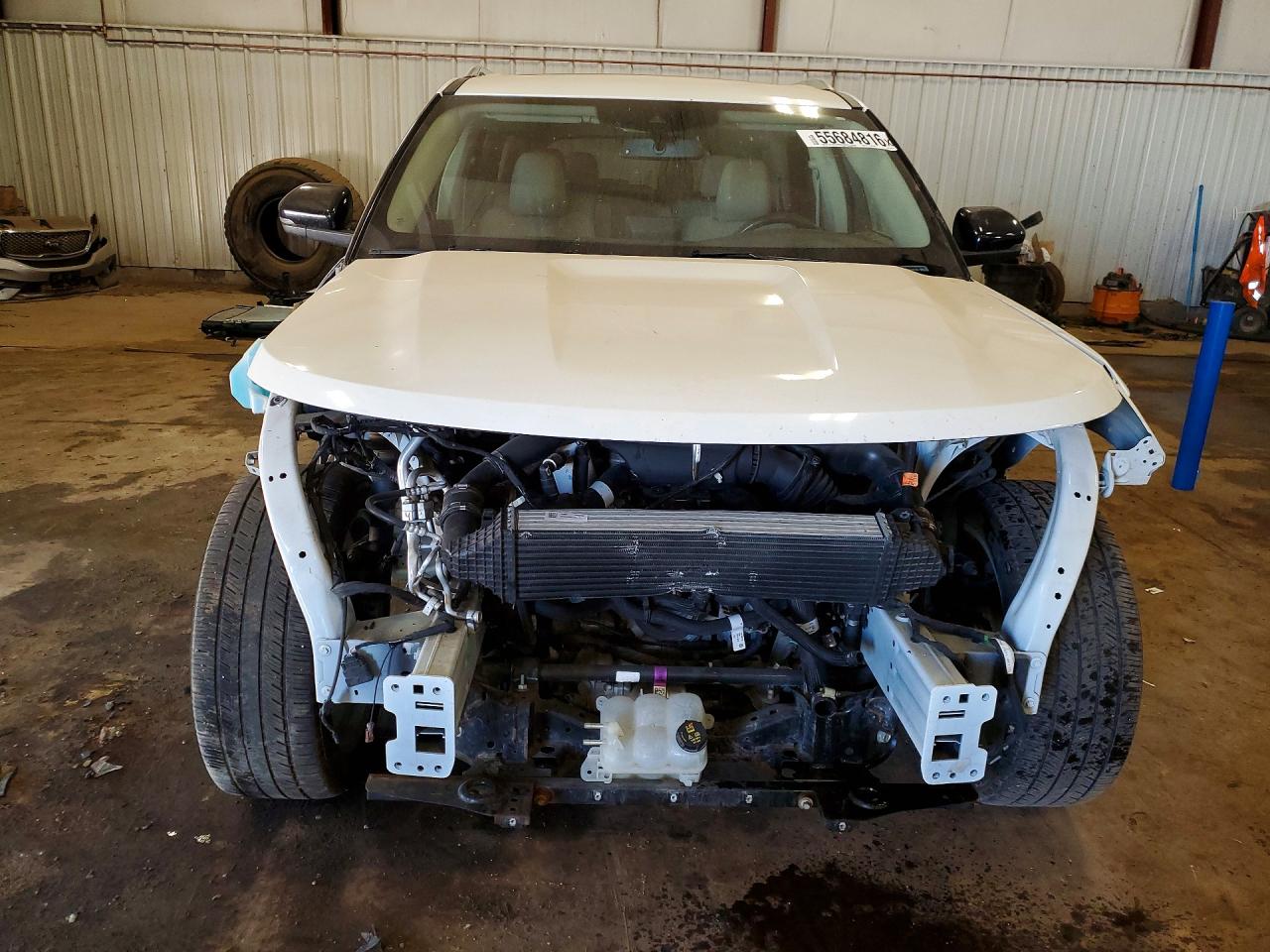 2020 Ford Explorer Platinum White vin: 1FM5K8HC9LGA61142