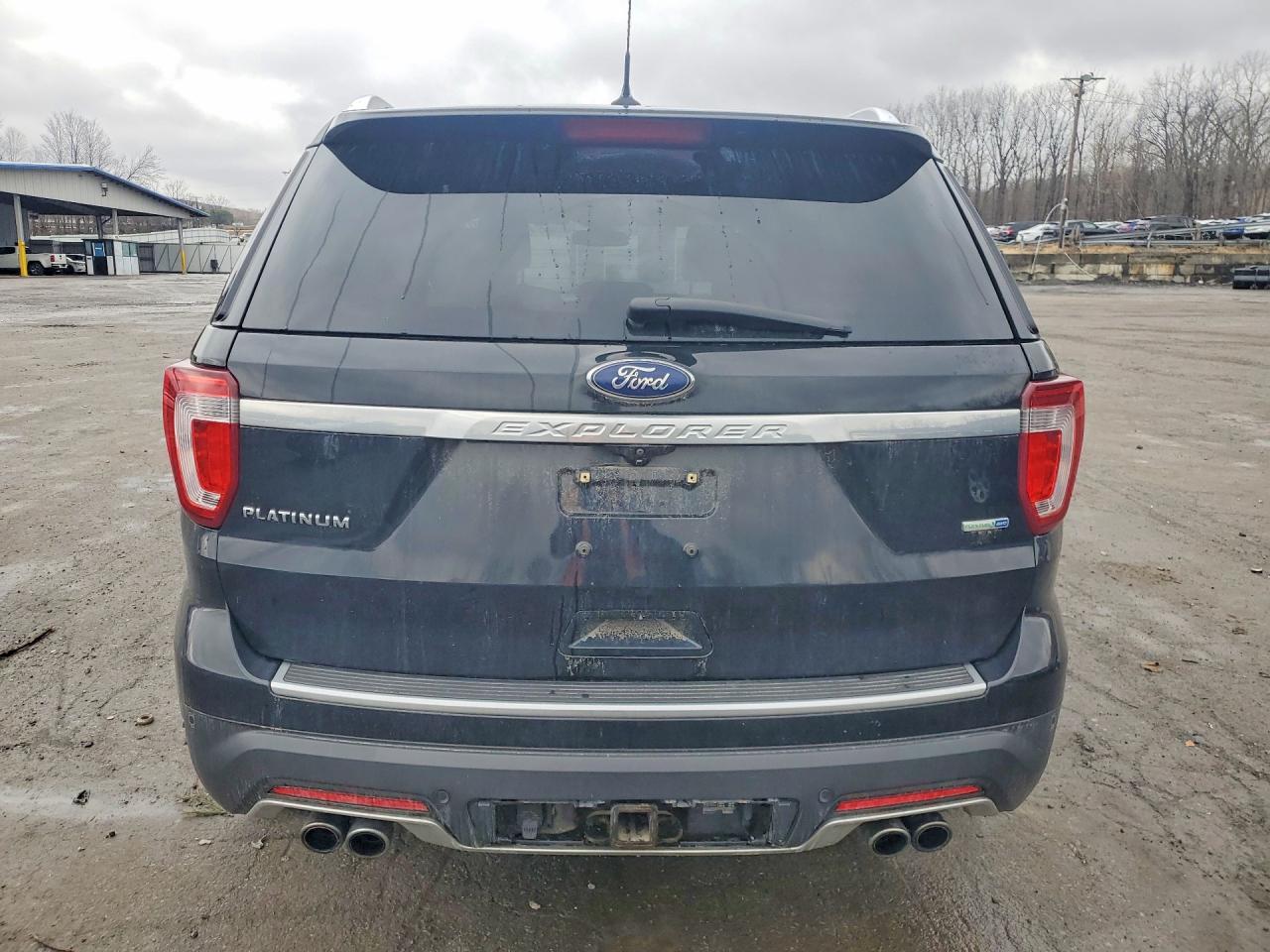 2018 Ford Explorer Platinum Black vin: 1FM5K8HT4JGA61871