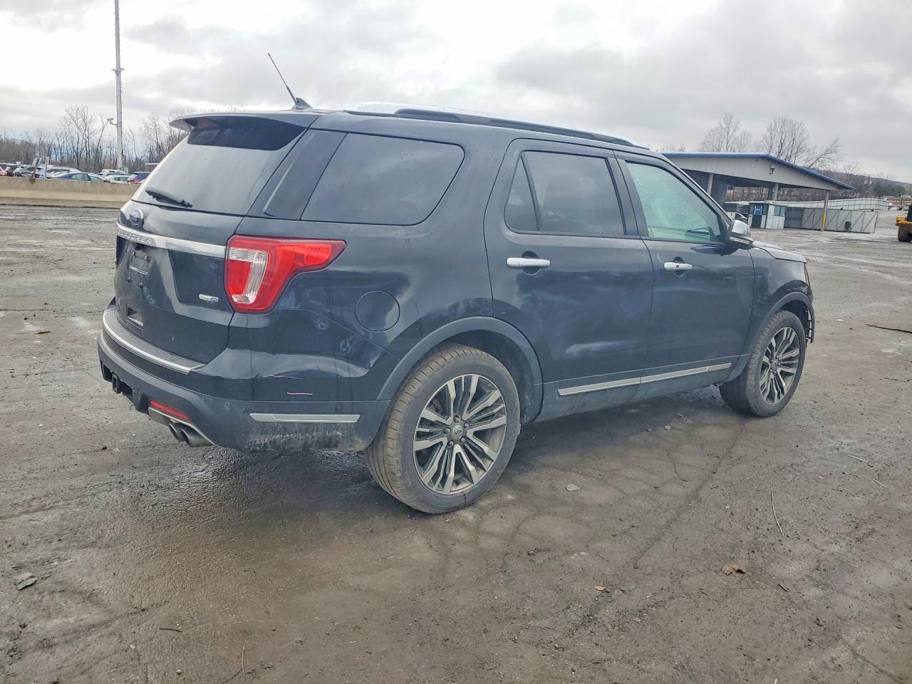 2018 Ford Explorer Platinum Black vin: 1FM5K8HT4JGA61871