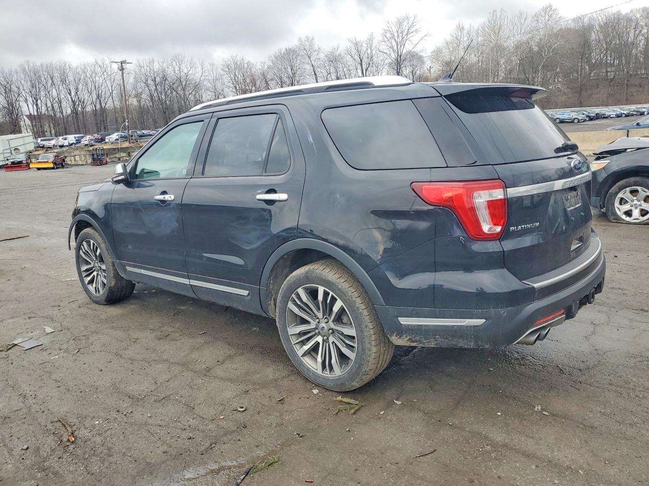 2018 Ford Explorer Platinum Black vin: 1FM5K8HT4JGA61871
