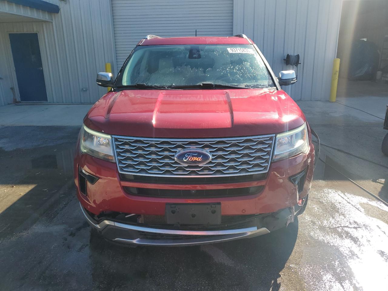 2019 Ford Explorer Platinum Maroon vin: 1FM5K8HT6KGA58469
