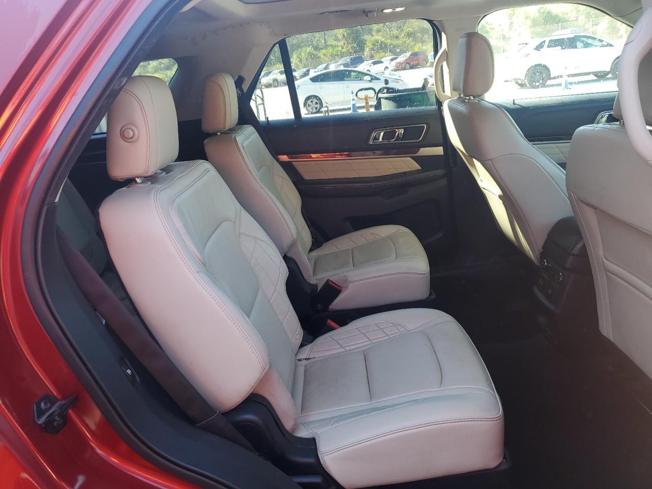 2019 Ford Explorer Platinum Maroon vin: 1FM5K8HT6KGA58469