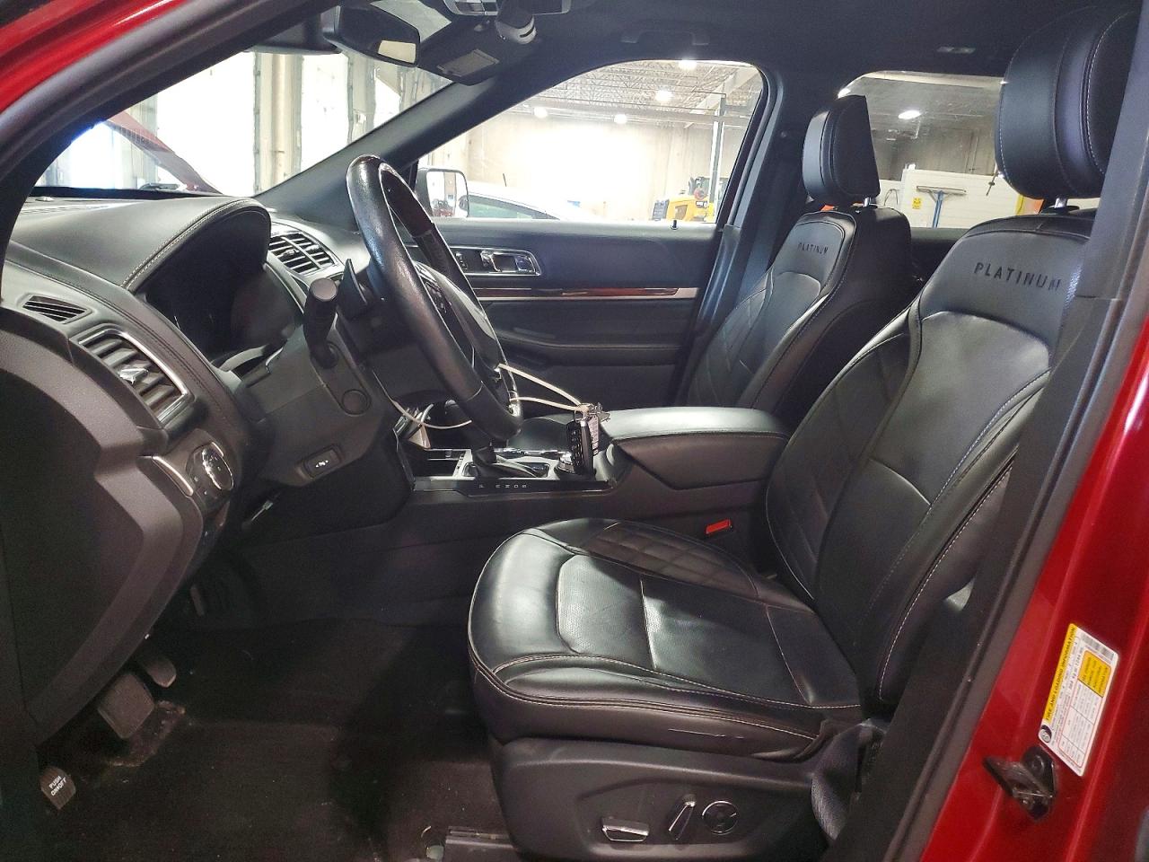 2018 Ford Explorer Platinum Red vin: 1FM5K8HT7JGB79252